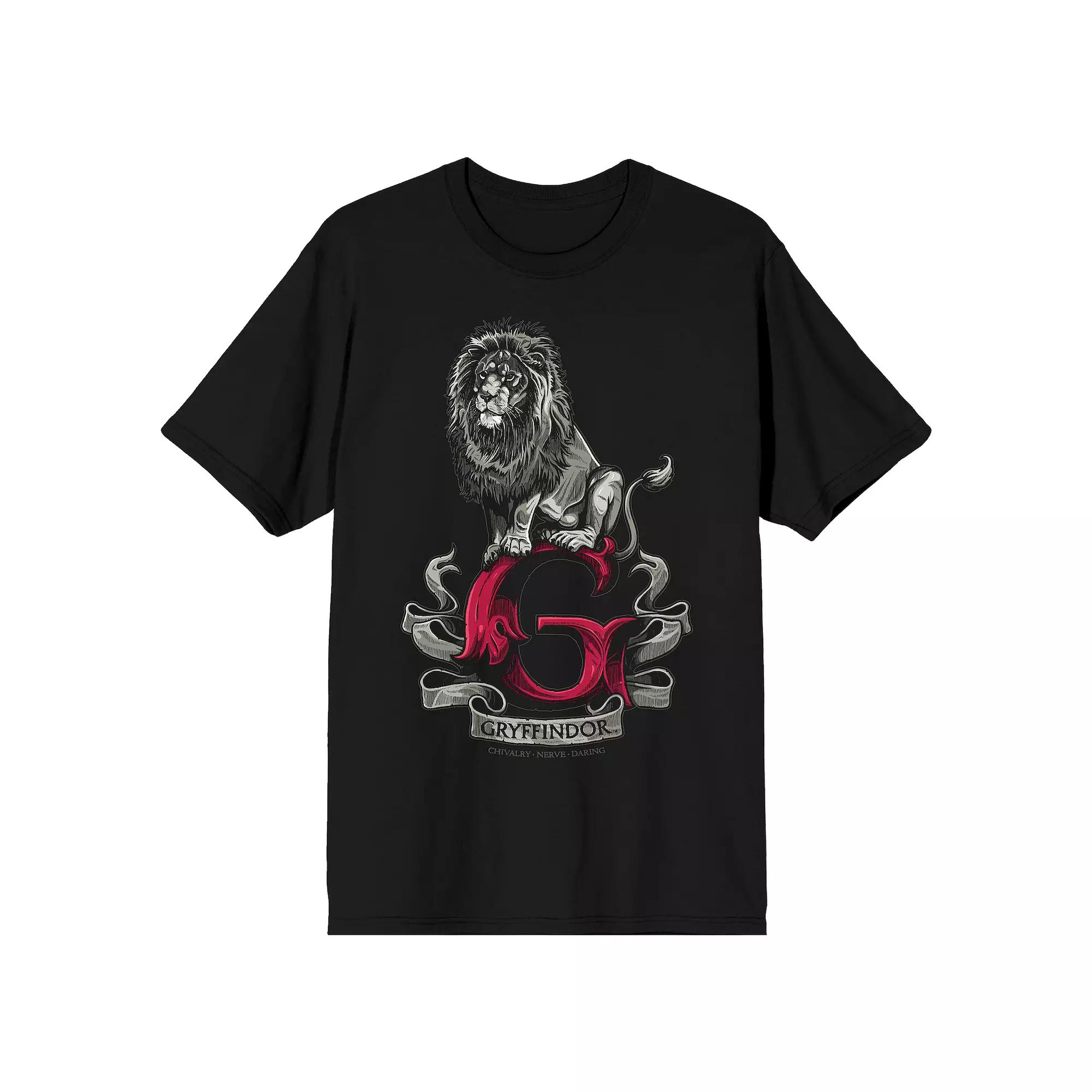 Men's Harry Potter Gryffindor Lion Tee,  Product Image