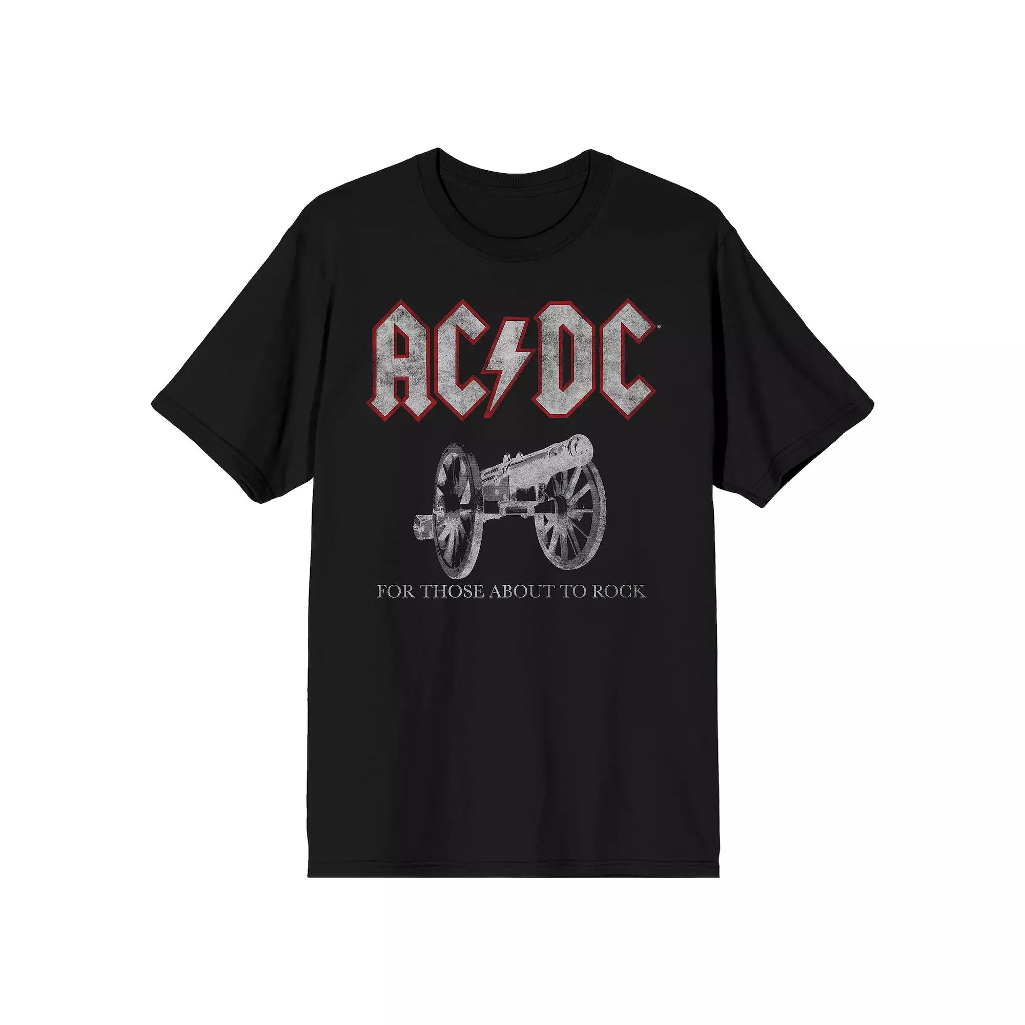 Men's AC/DC For Those About to Rock Cannon Tee,  Product Image
