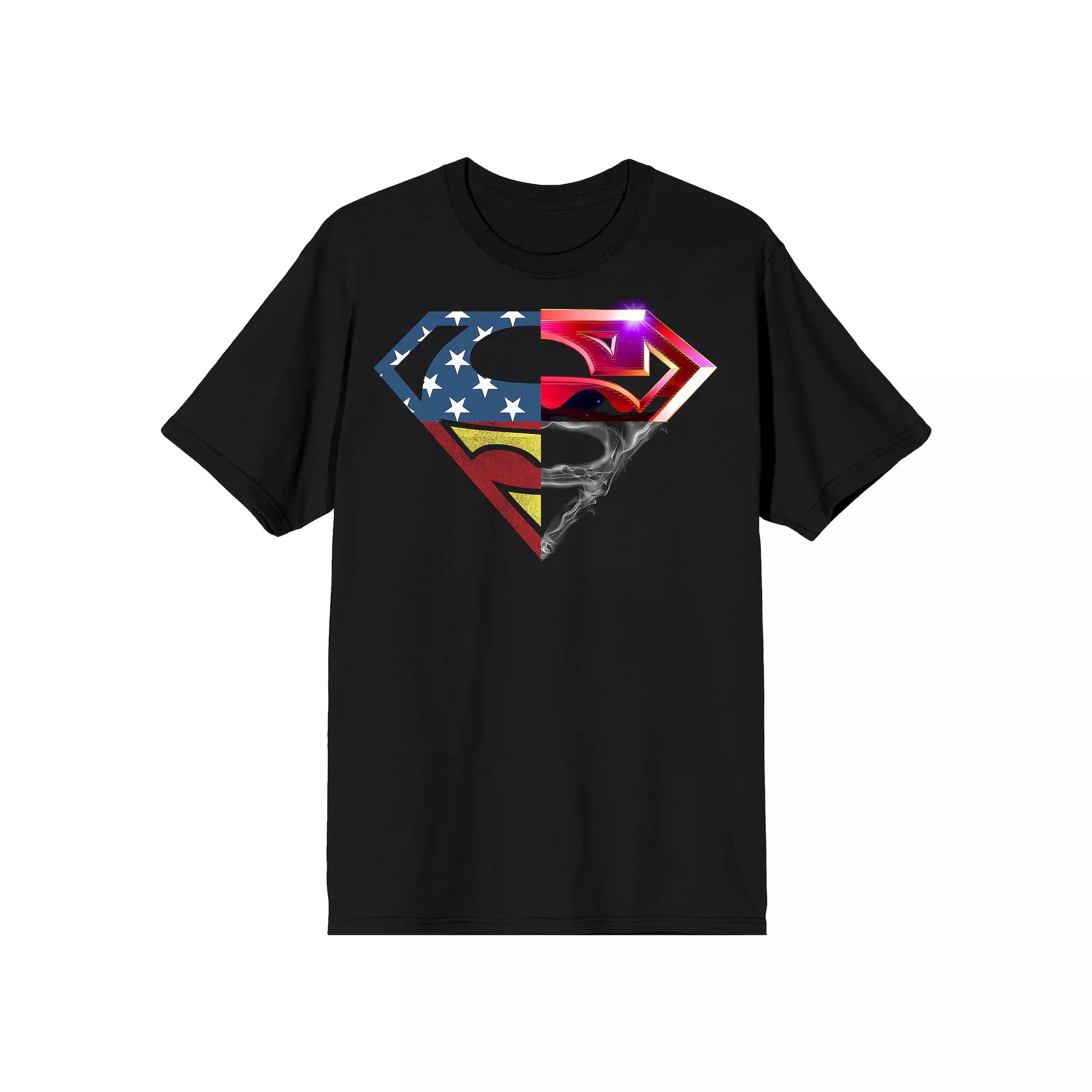 Men's Superman Four Logo Tee,  Product Image