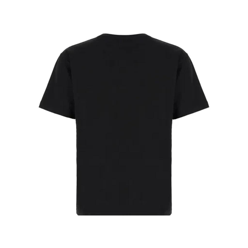 VALENTINO Crew Neck Short Sleeves T-shirts In Black Product Image