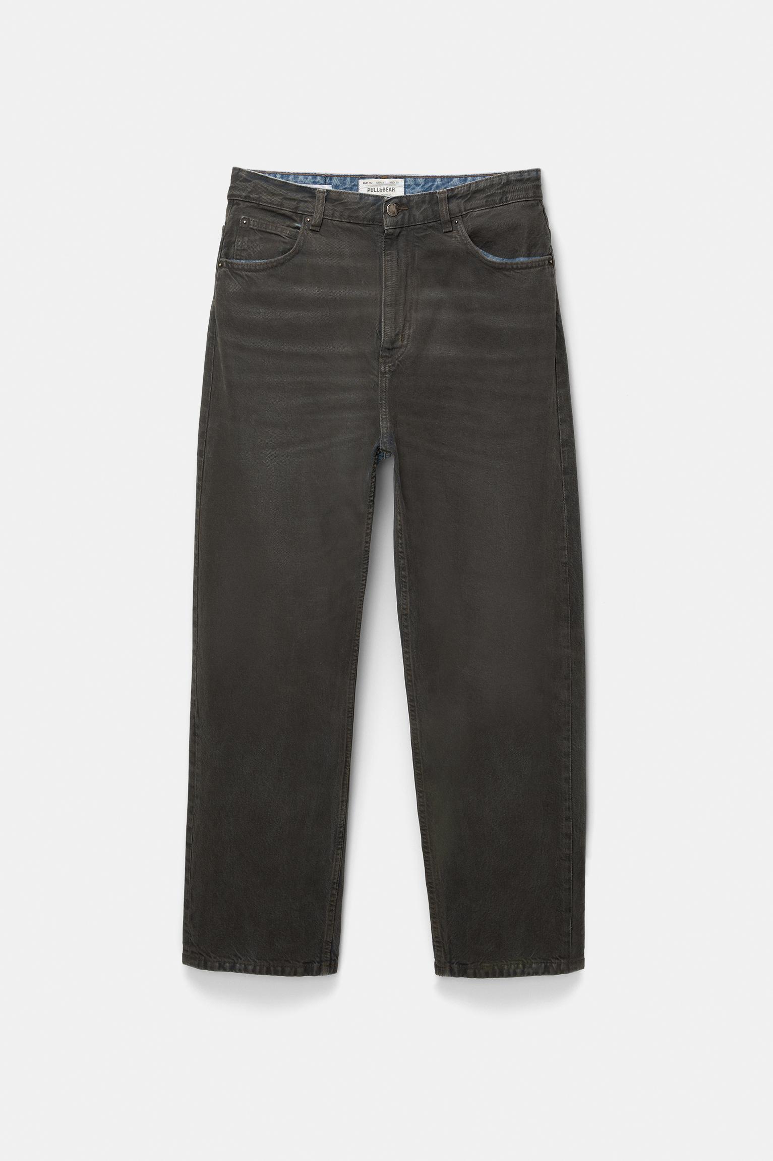 Baggy jeans with spray finish Product Image