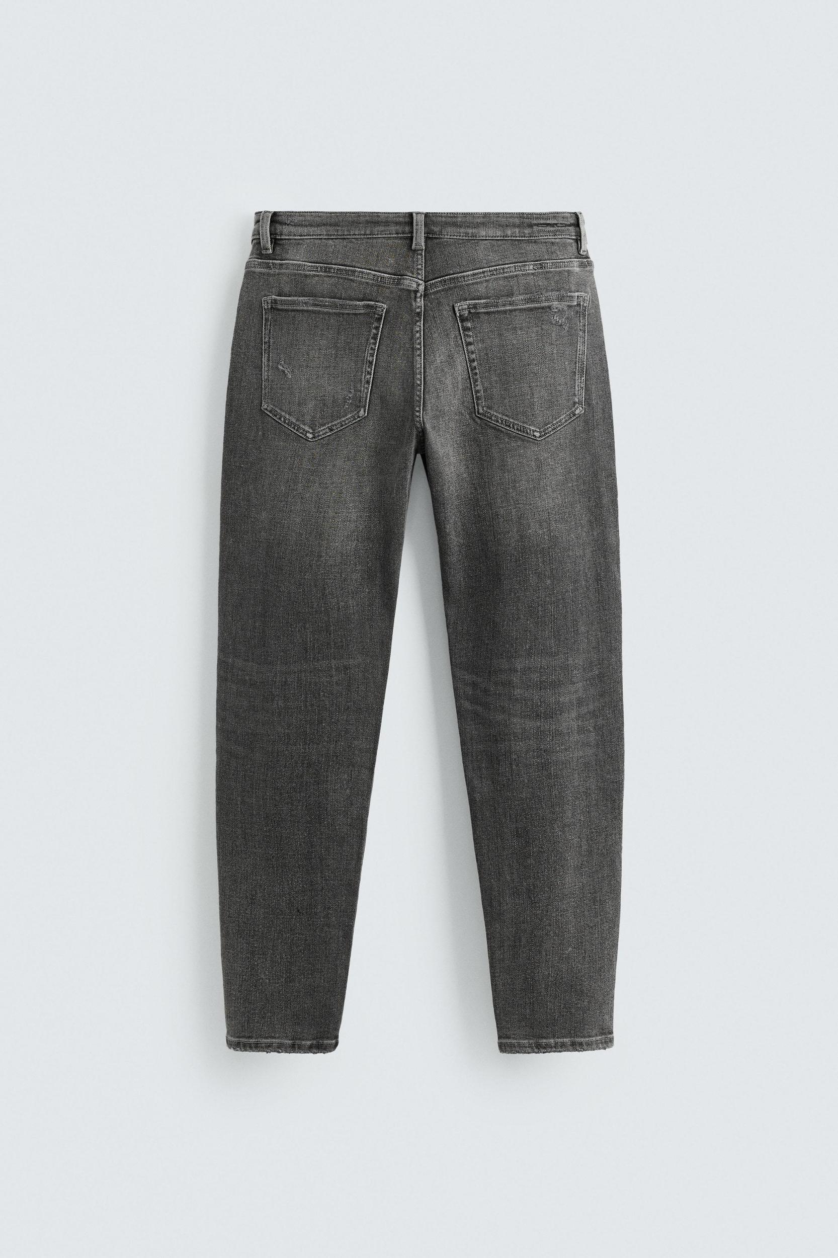 RIPPED SKINNY FIT JEANS Product Image