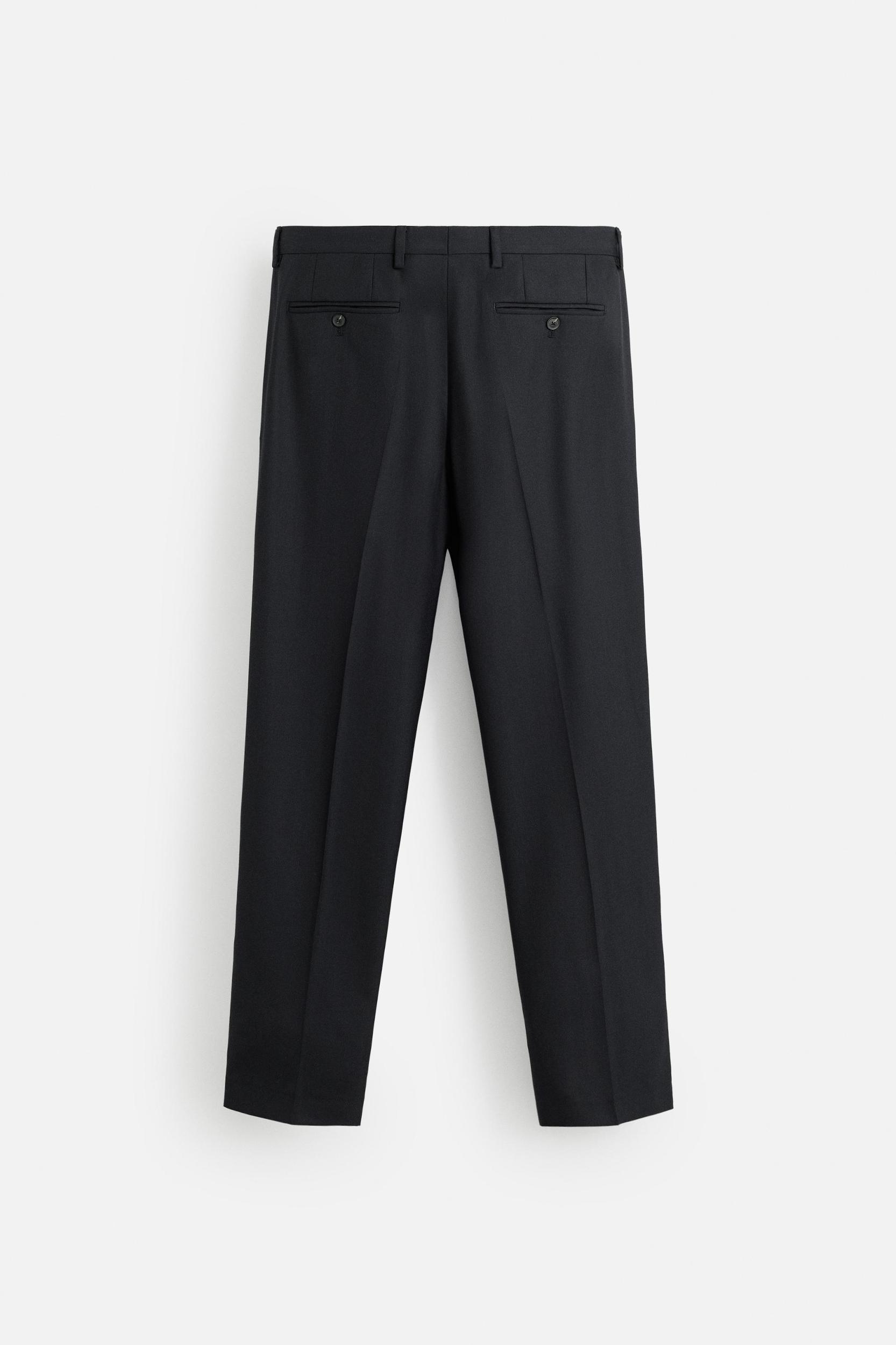 HERRINGBONE SUIT PANTS Product Image