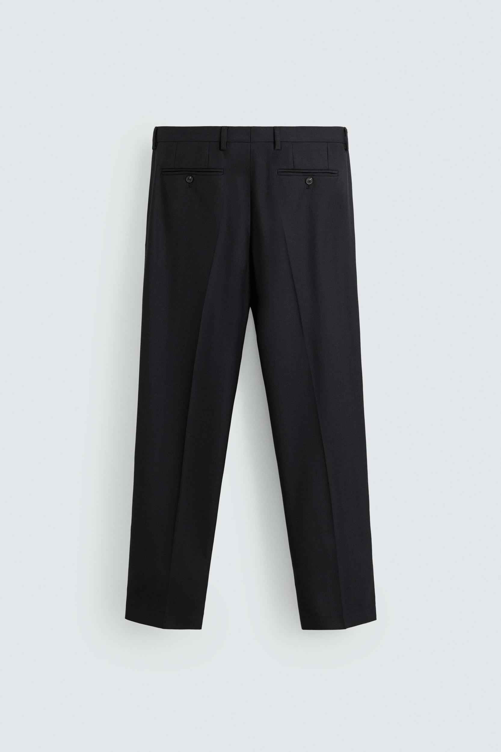 HERRINGBONE SUIT PANTS Product Image