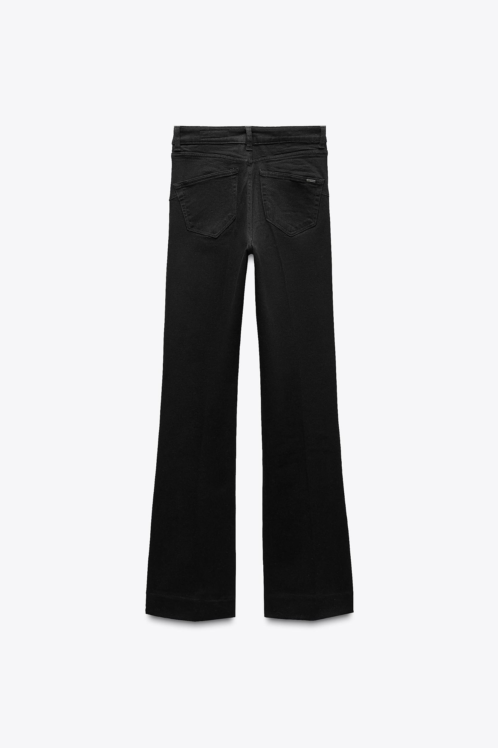 MID-RISE BOOTCUT JEANS ZW COLLECTION Product Image