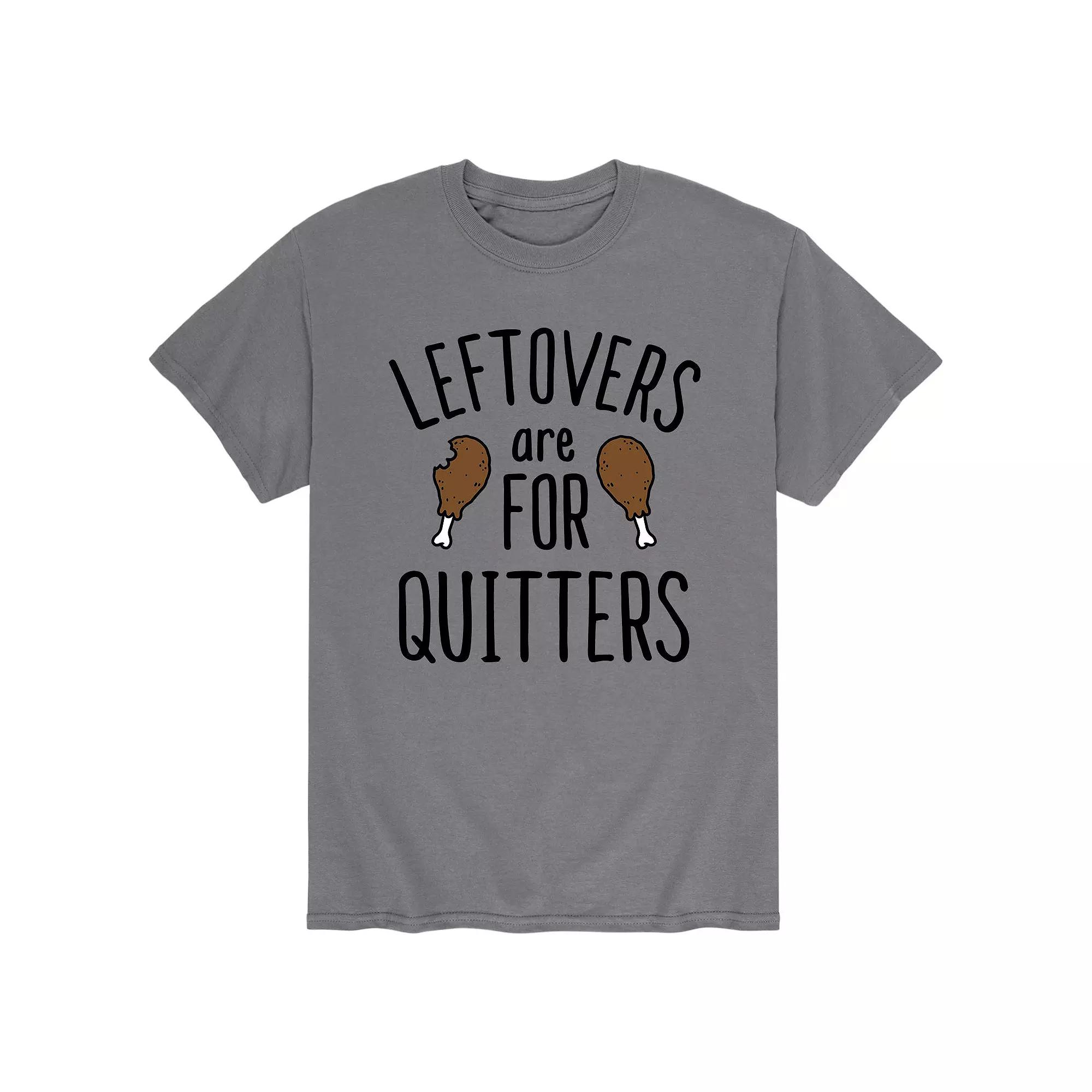Men's Leftovers Are For Quitters Tee,  Product Image
