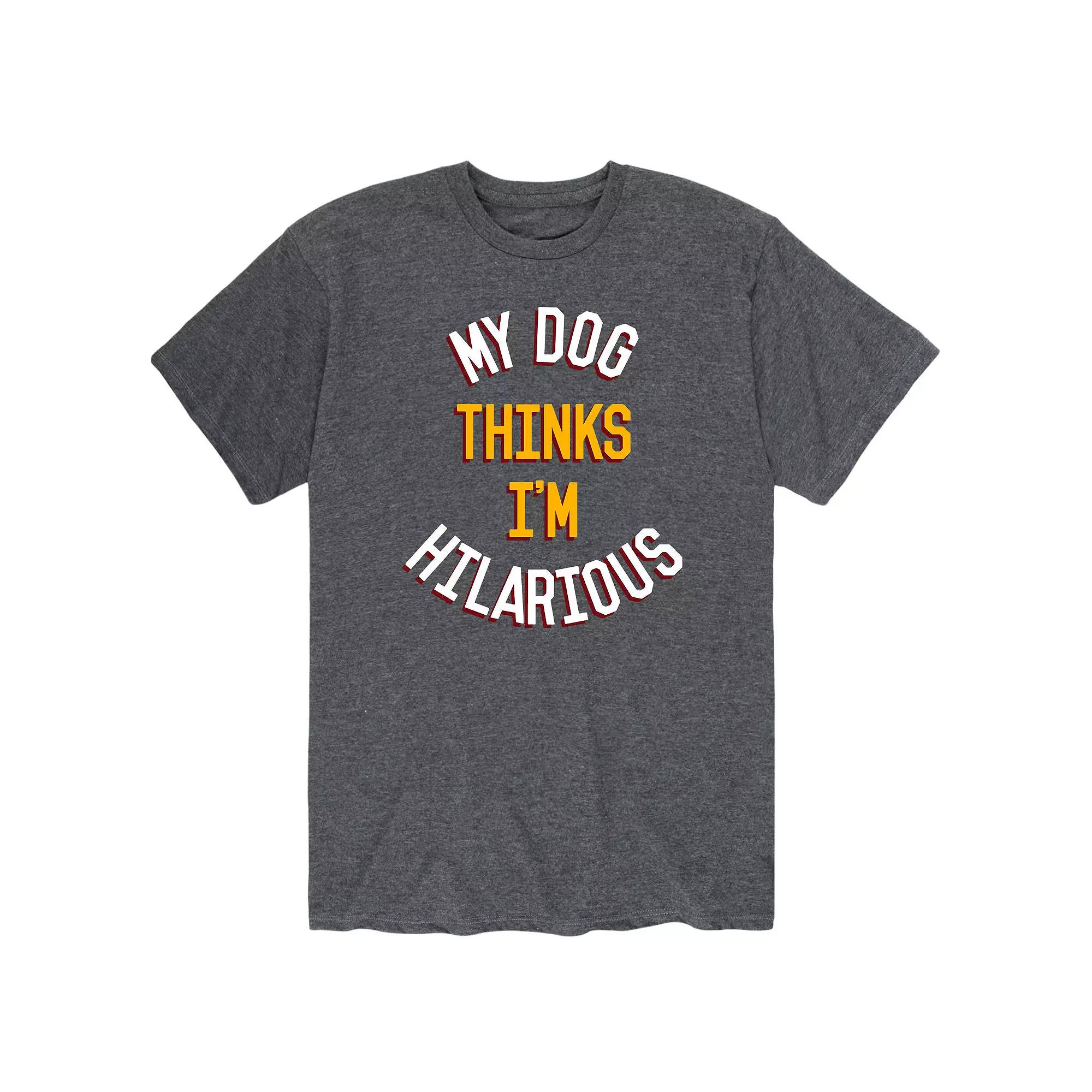 Men's Hiliarious Dog Tee,  Product Image