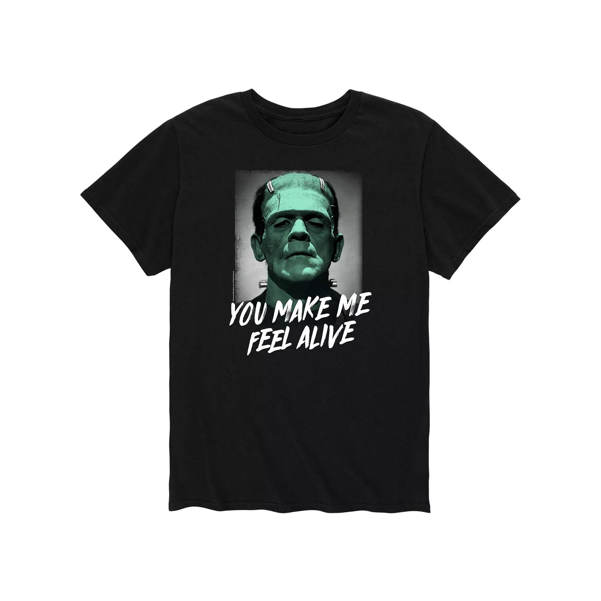 Big & Tall Universal Monsters Make Me Frankenstein Graphic Tee, Men's,  Product Image