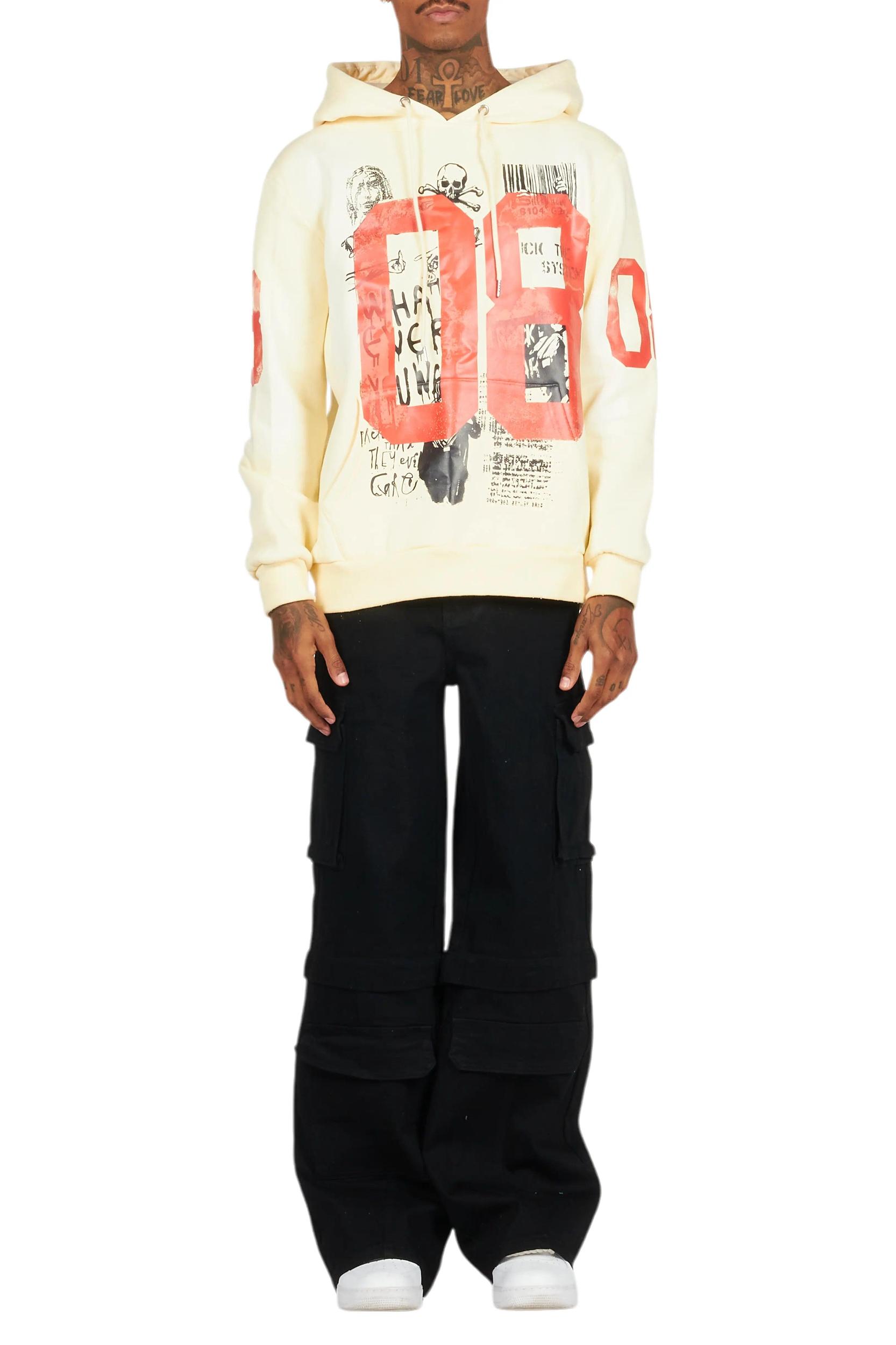 Grill Sand Graphic Hoodie Male Product Image