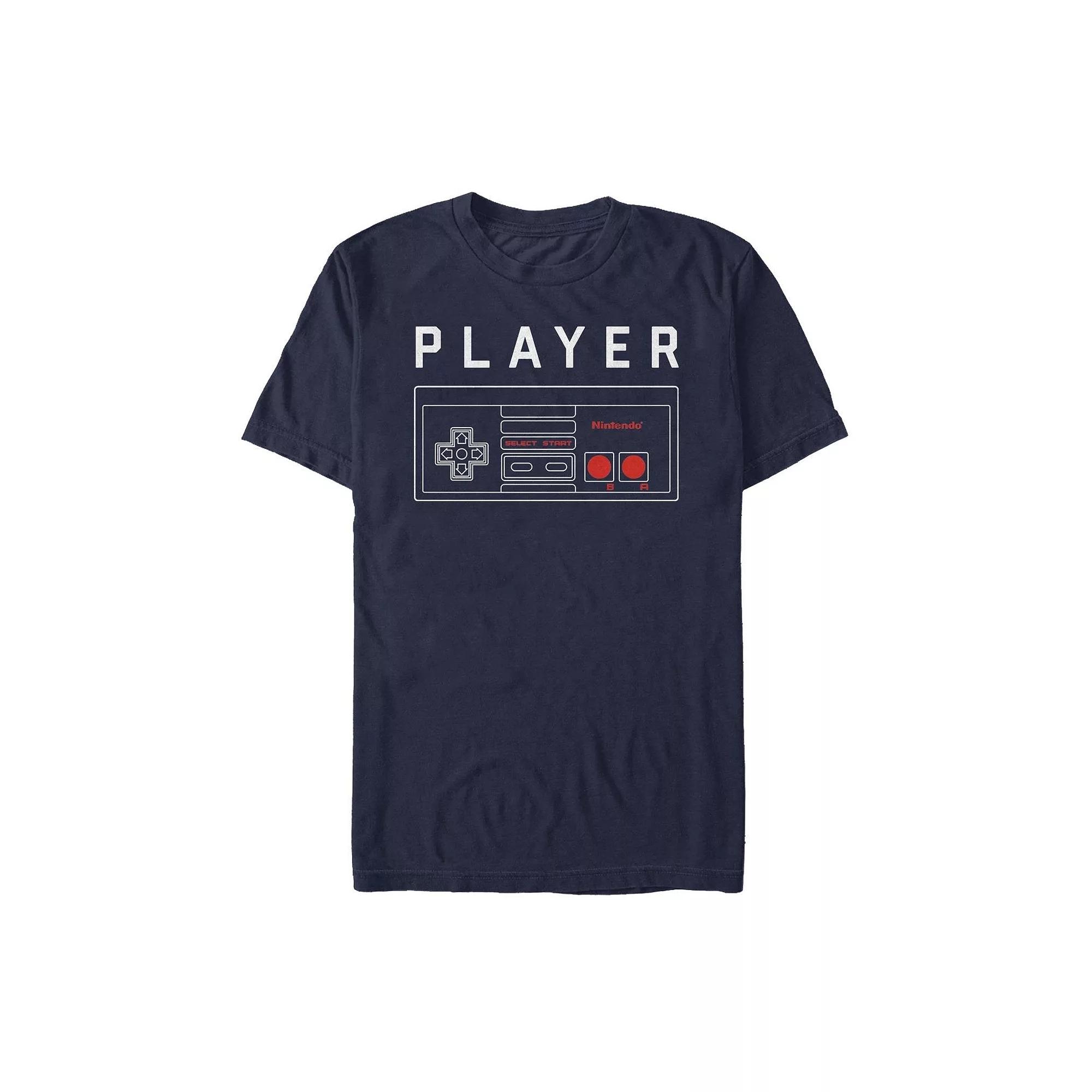 Men's NES Player One Controller Mens Tee,  Product Image