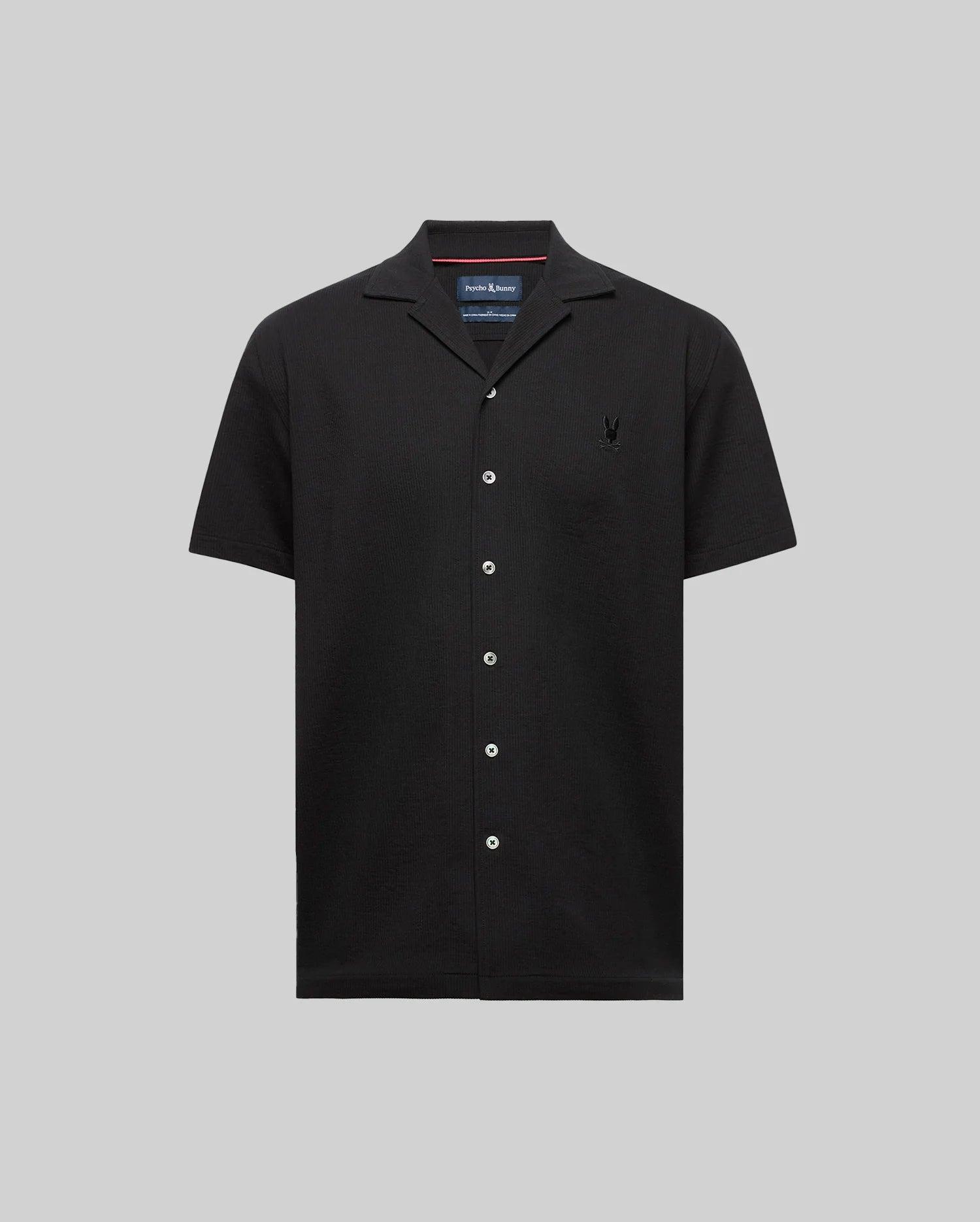 MENS JAYME KNIT SEERSUCKER CABANA COLLAR SHIRT - MT0300002 Male Product Image