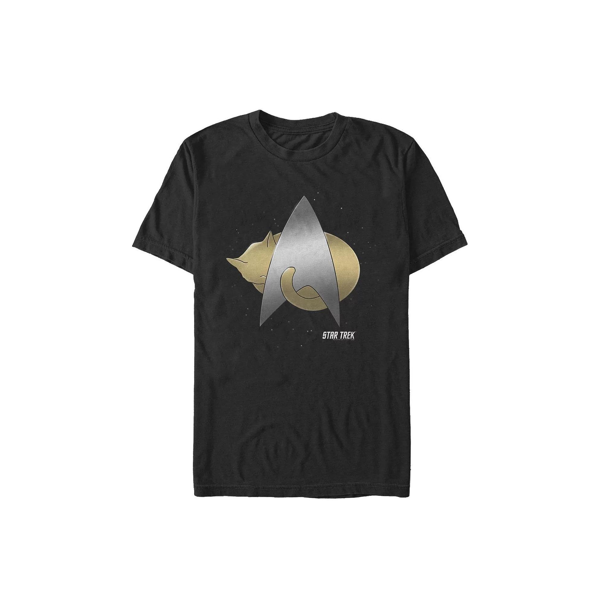 Juniors' Star Trek: The Next Generation Cat Graphic Tee, Girl's,  Product Image