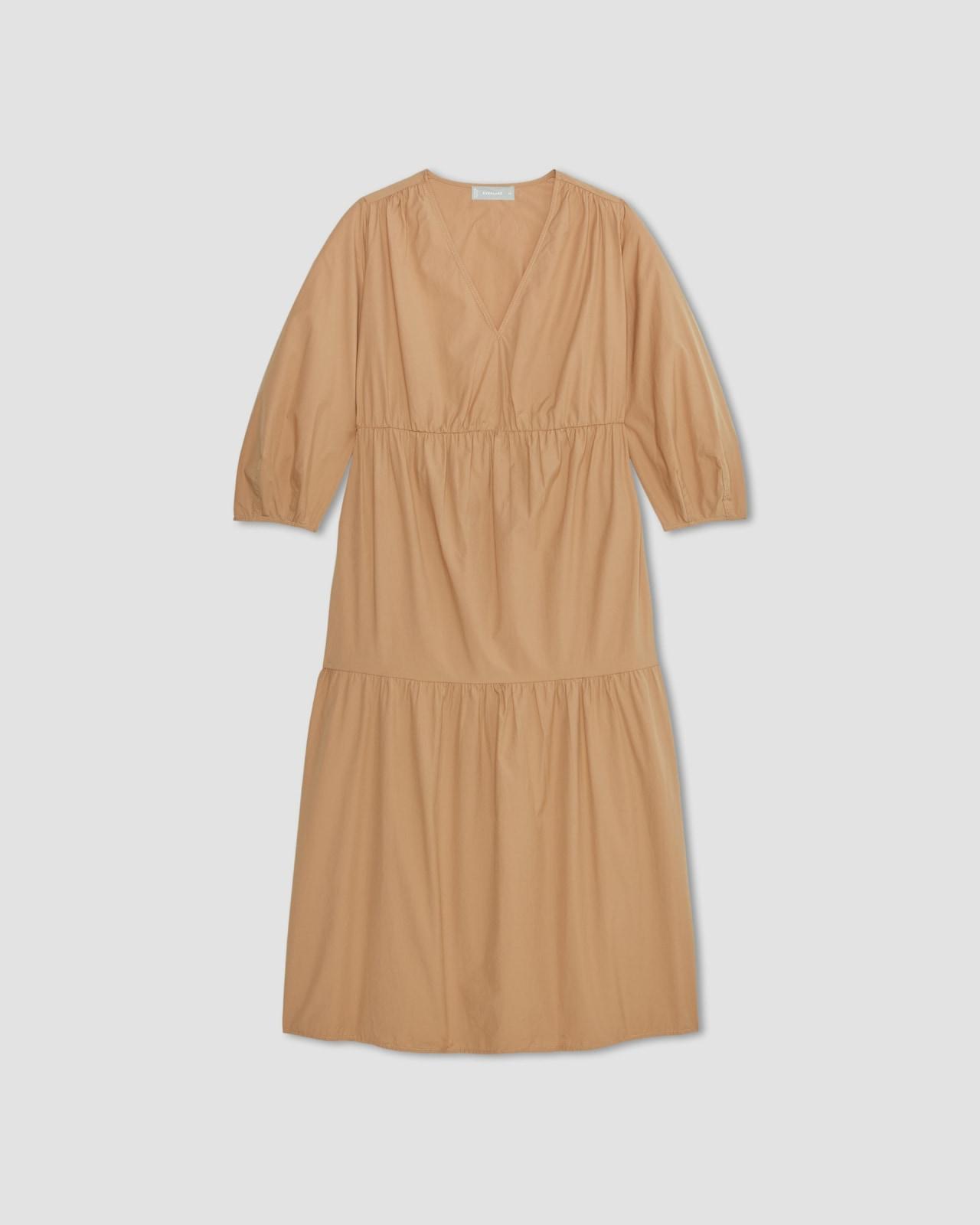The Poplin Tiered Dress Product Image