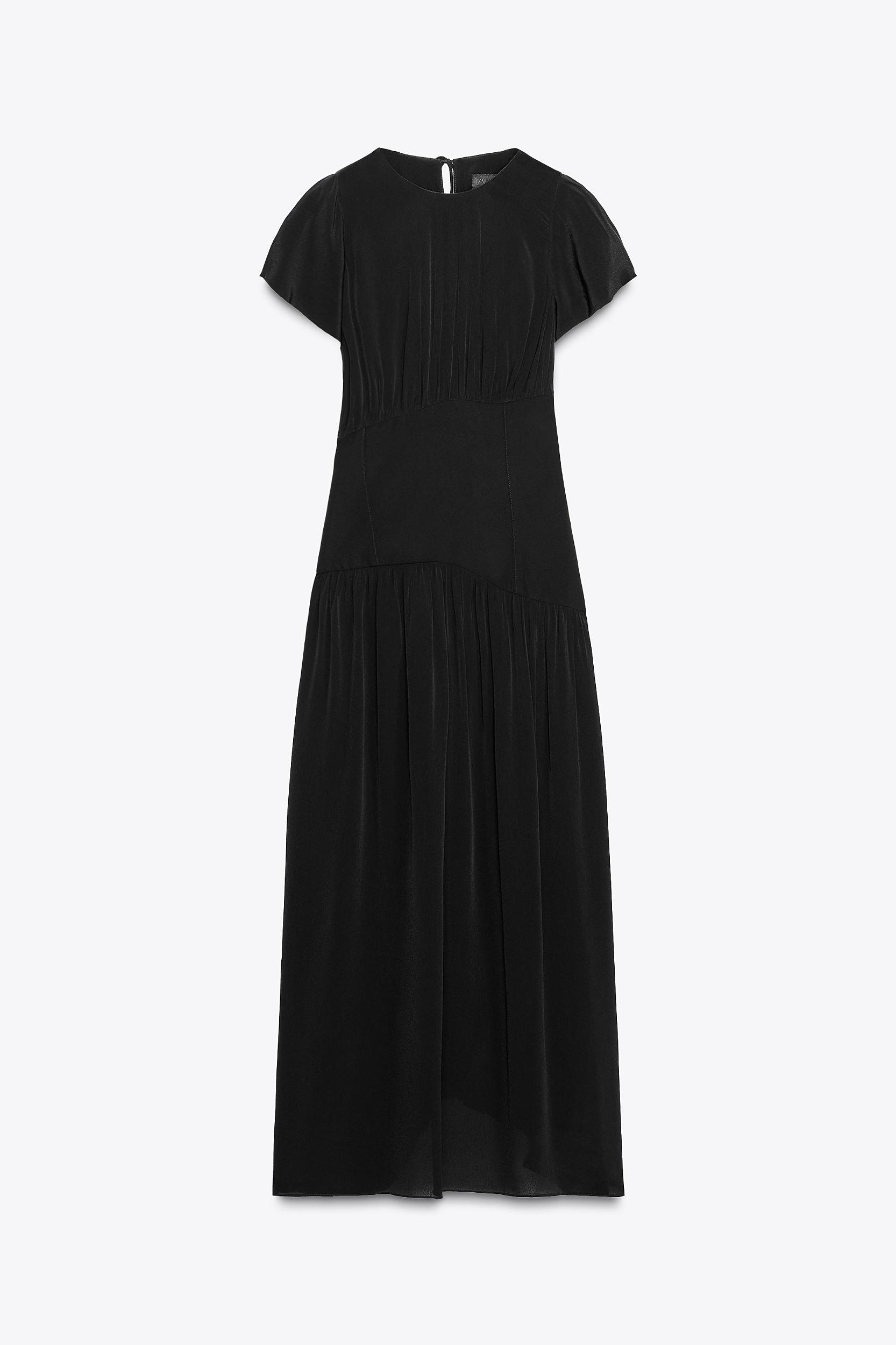 ZW COLLECTION COMBINATION SASH DRESS Product Image