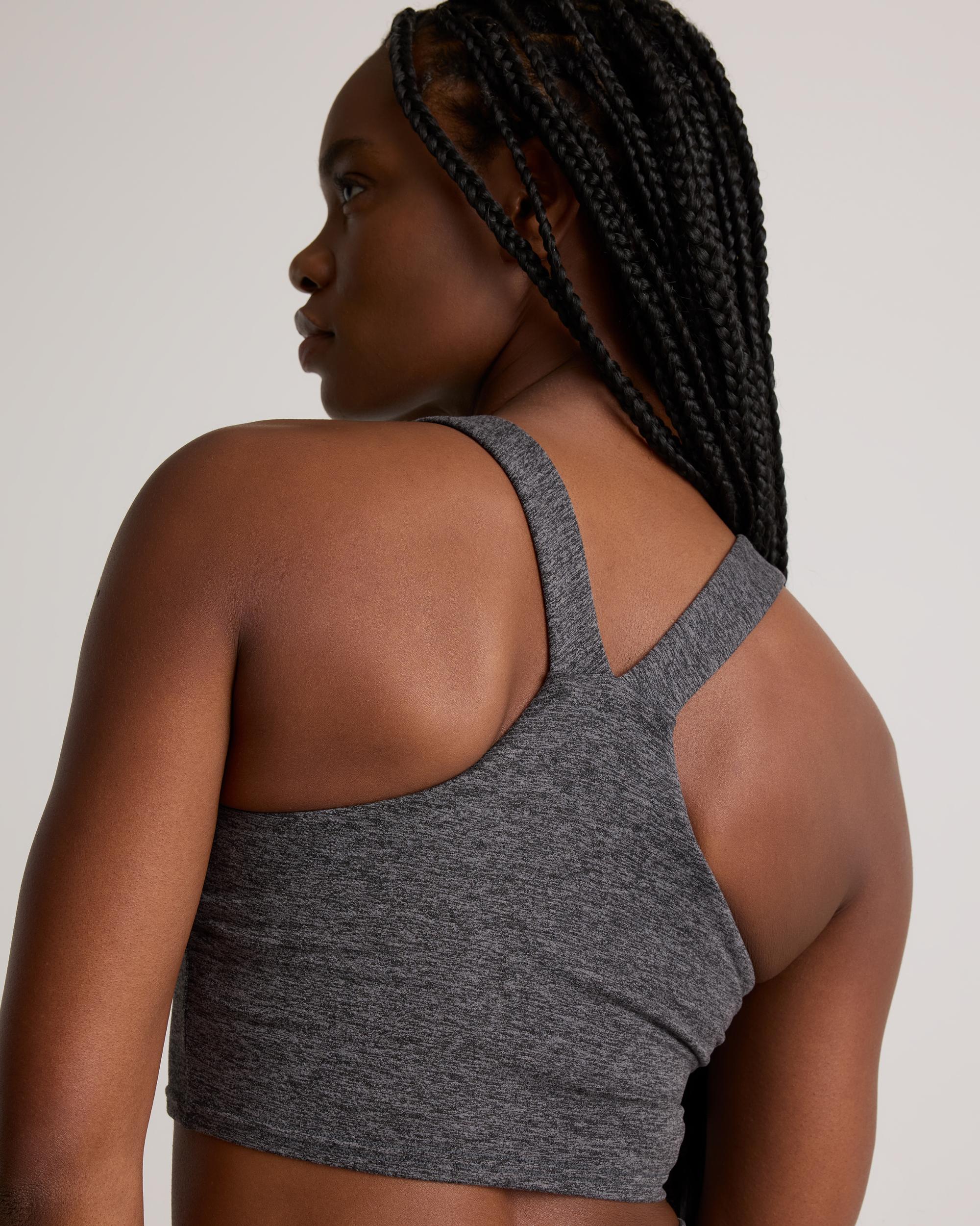Quince | Women's Super Soft Performance Cropped Tank Top Flowknit Activewear, Recycled Polyester Product Image