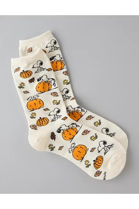AE Snoopy Halloween Crew Socks Womens Product Image