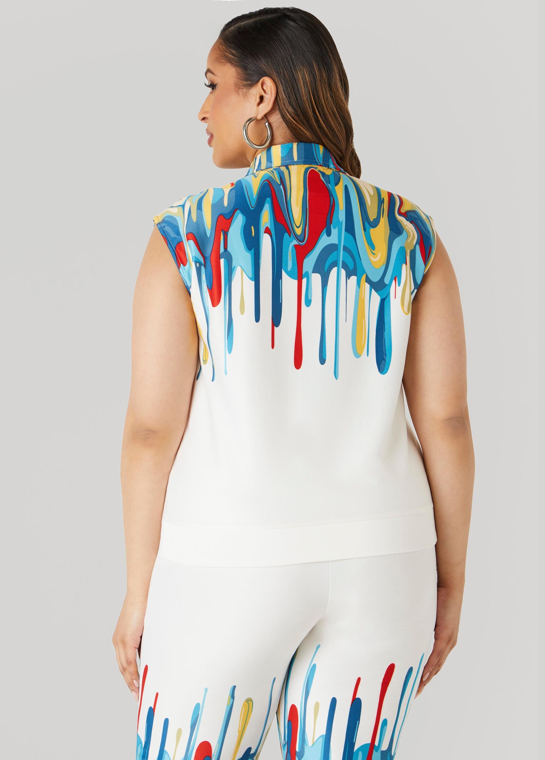 Drip Print Vest Product Image