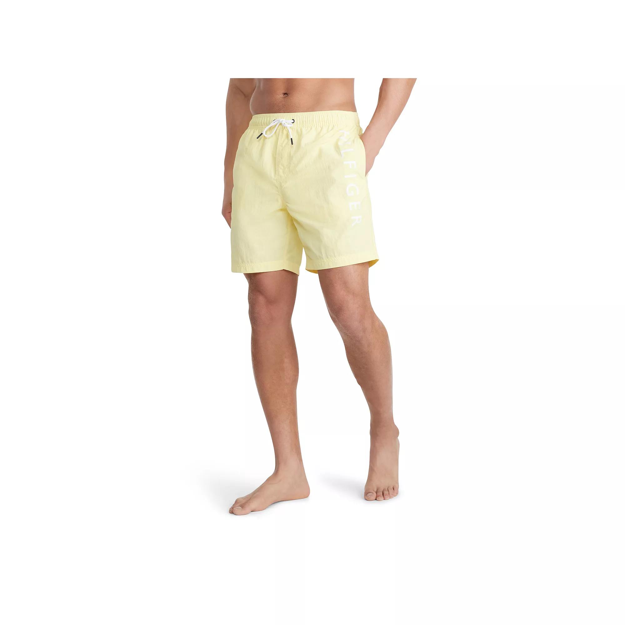 Men's Tommy Hilfiger 7" Logo Swim Trunks,  Product Image