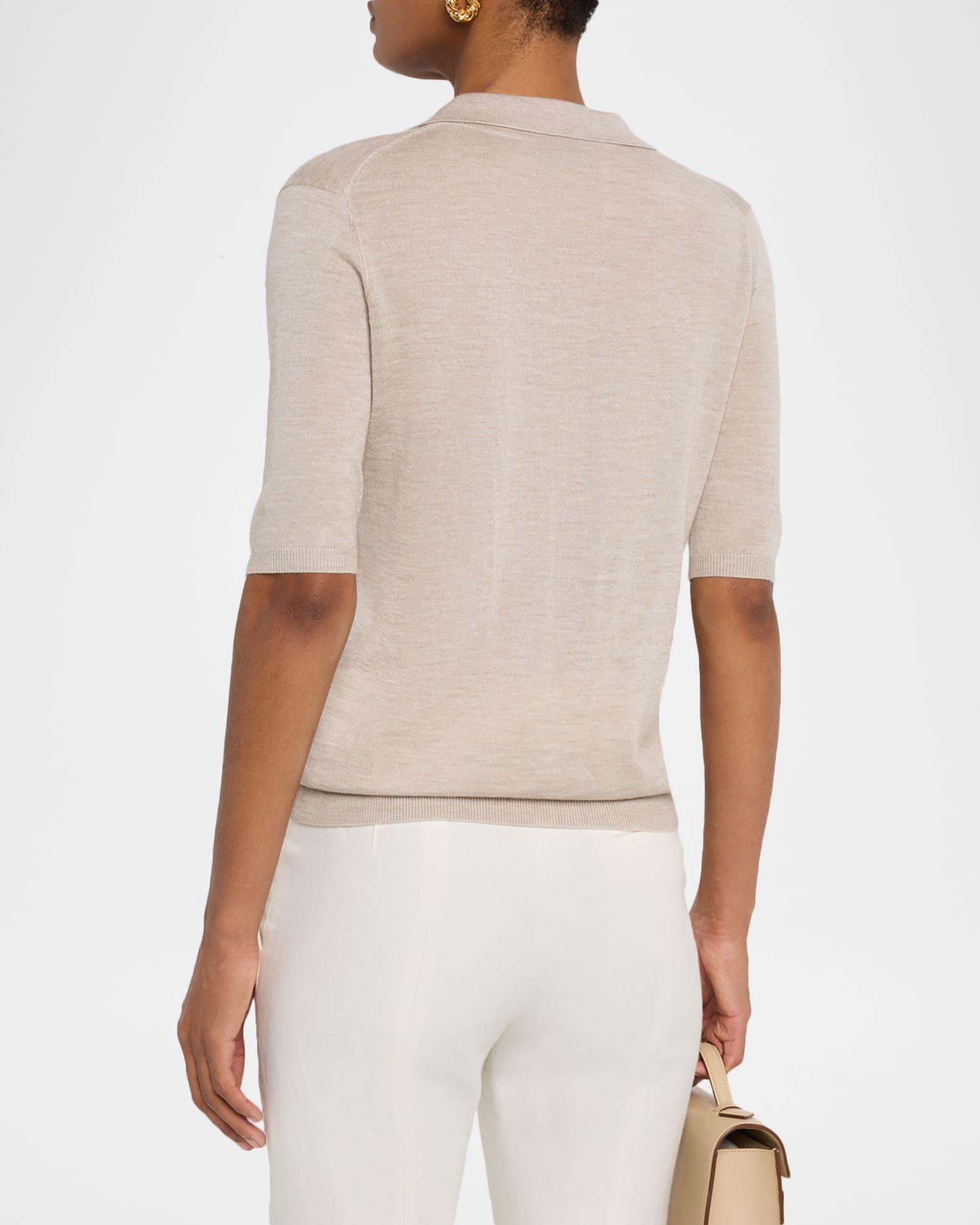 Frank Cashmere Polo Top  Product Image