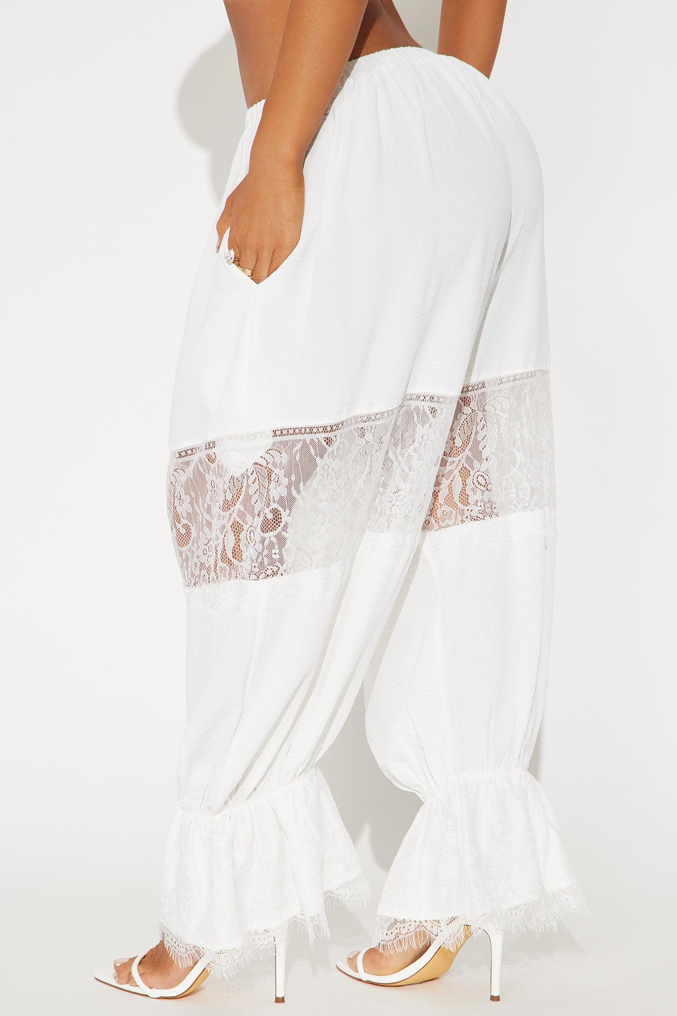 Kloe Cropped Pant - Ivory Product Image