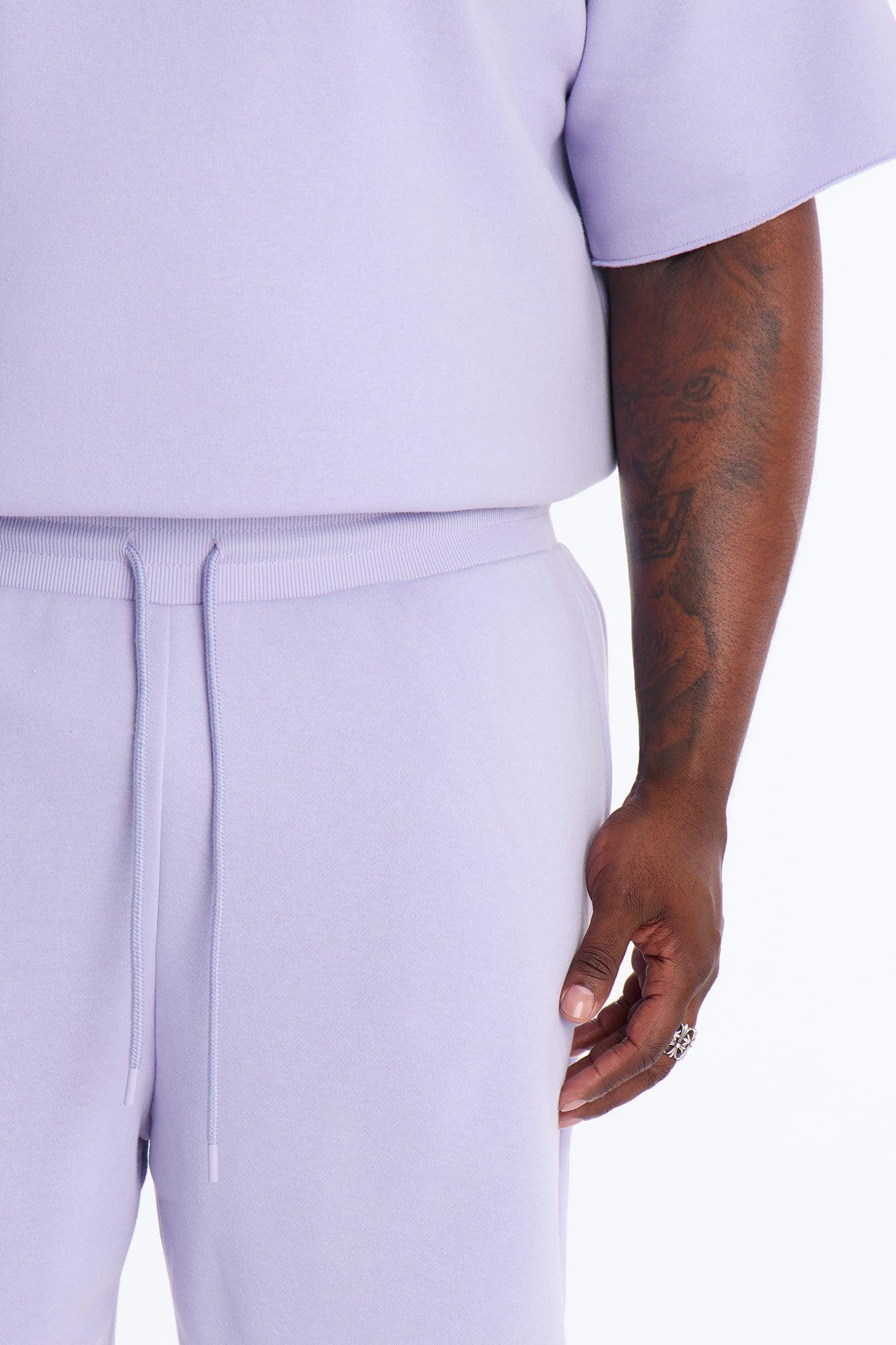 Tyson Sweatshort - Lavender Male Product Image