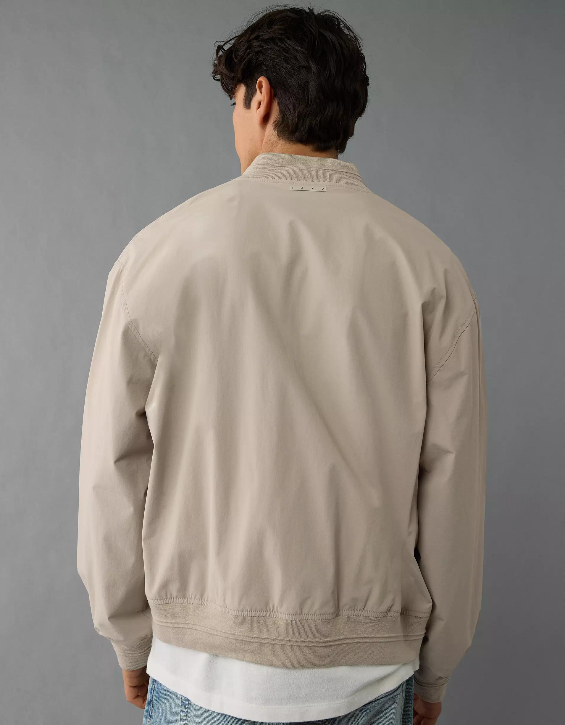 AE 24/7 Varsity Bomber Jacket Product Image