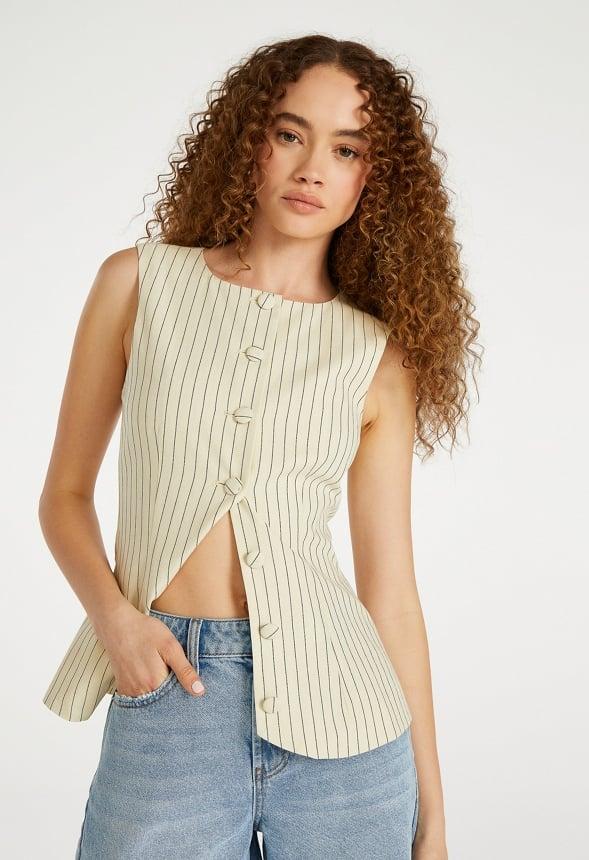 Tailored Tunic Vest Product Image