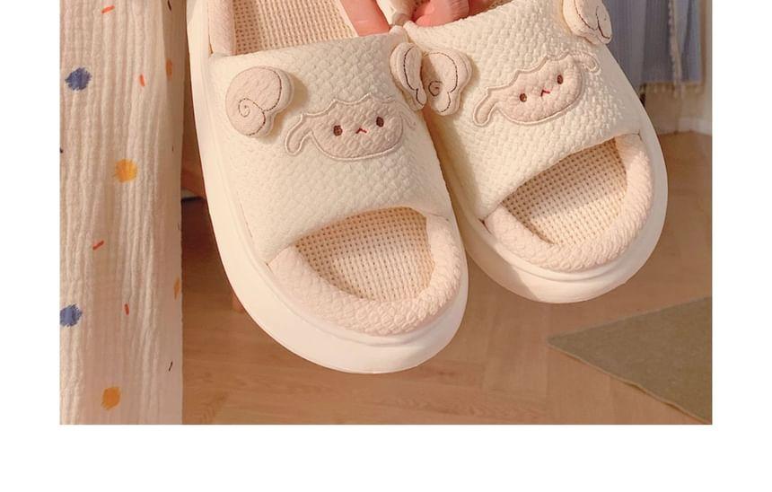 Sheep Home Slippers Product Image