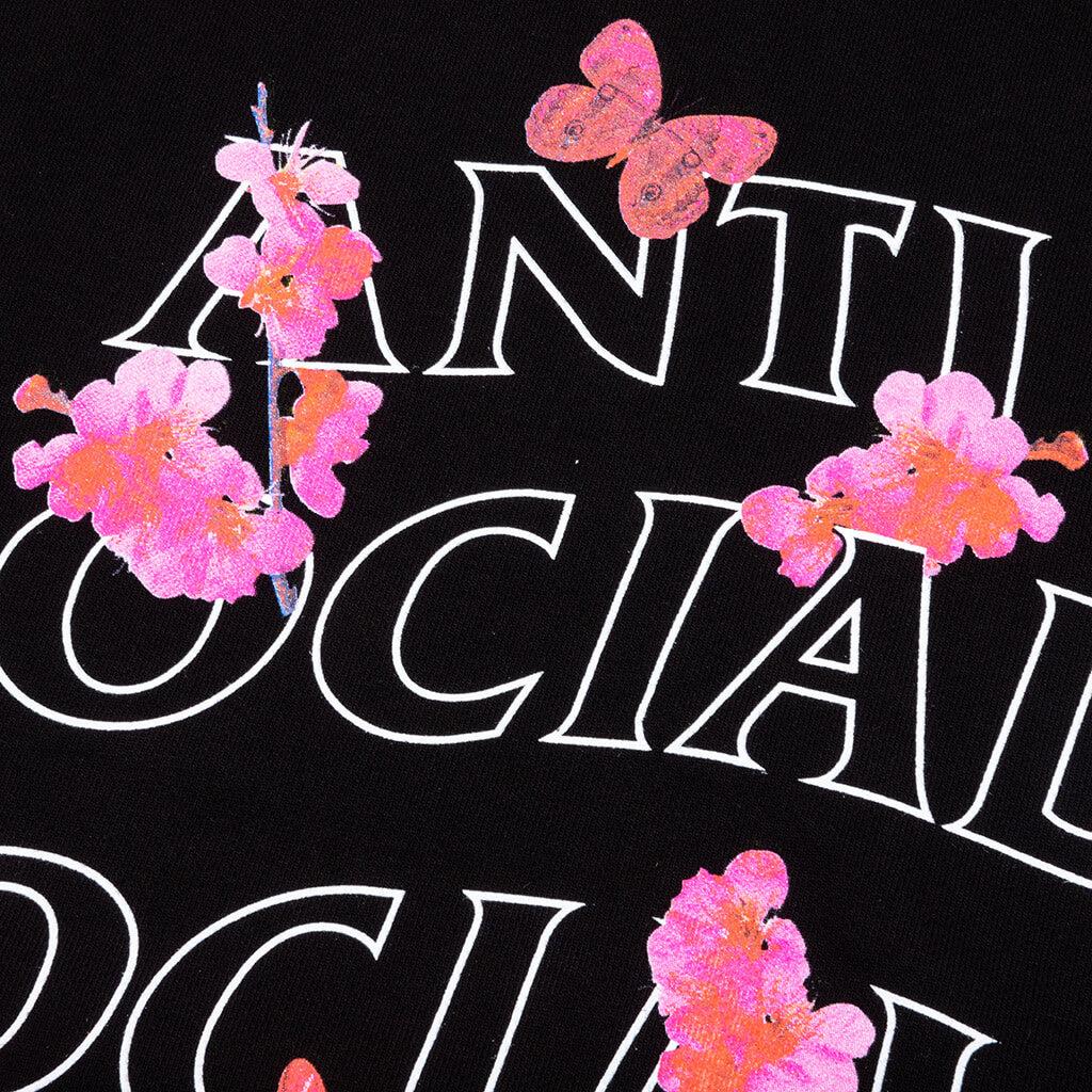 Contrast Stitch Hoodie - Black Male Product Image