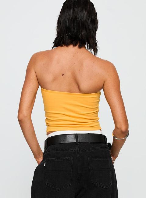 USC Tube Top Gold Product Image