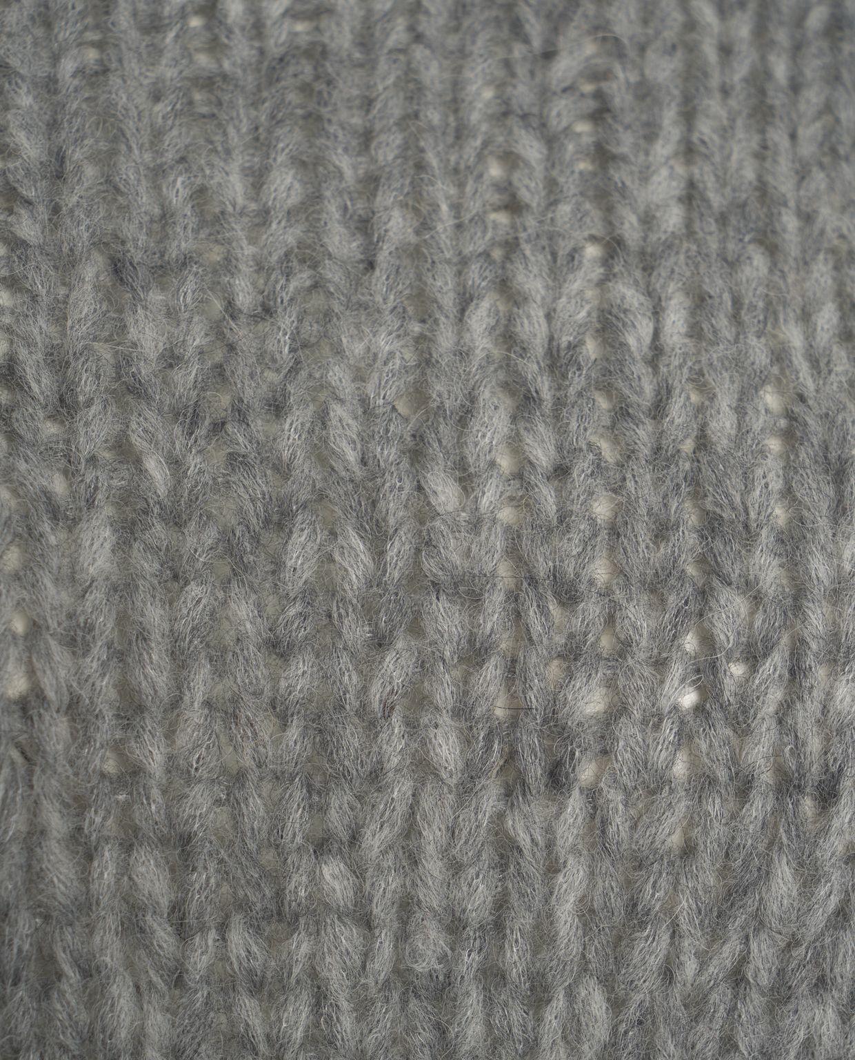 Knit sweater with bateau neck Product Image