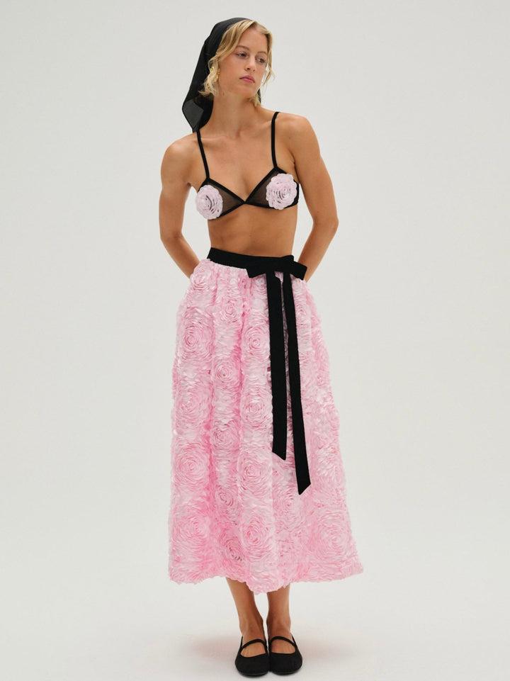 Nicolette Bra Top — Pink Product Image