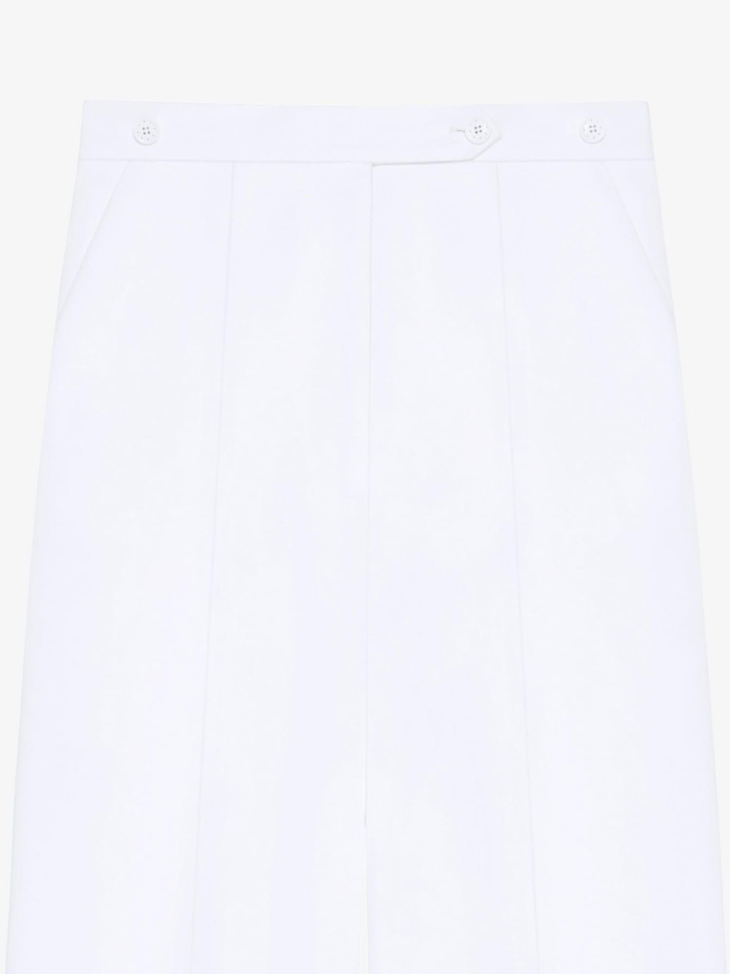 Pleated pants in cotton Product Image