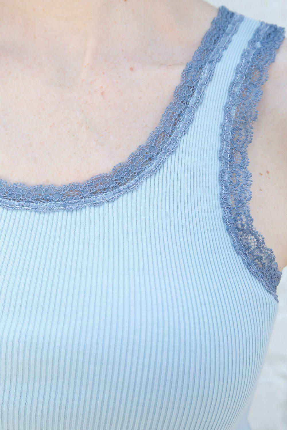 Ronnie Rib Lace Tank Product Image