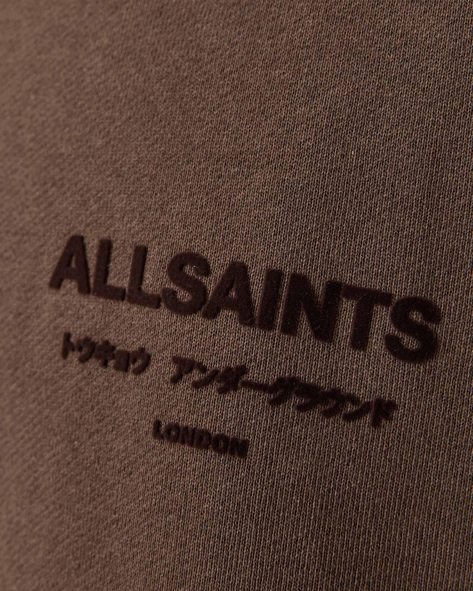 Xander Crew Neck Sweatshirt Bitter Brown | ALLSAINTS US Product Image