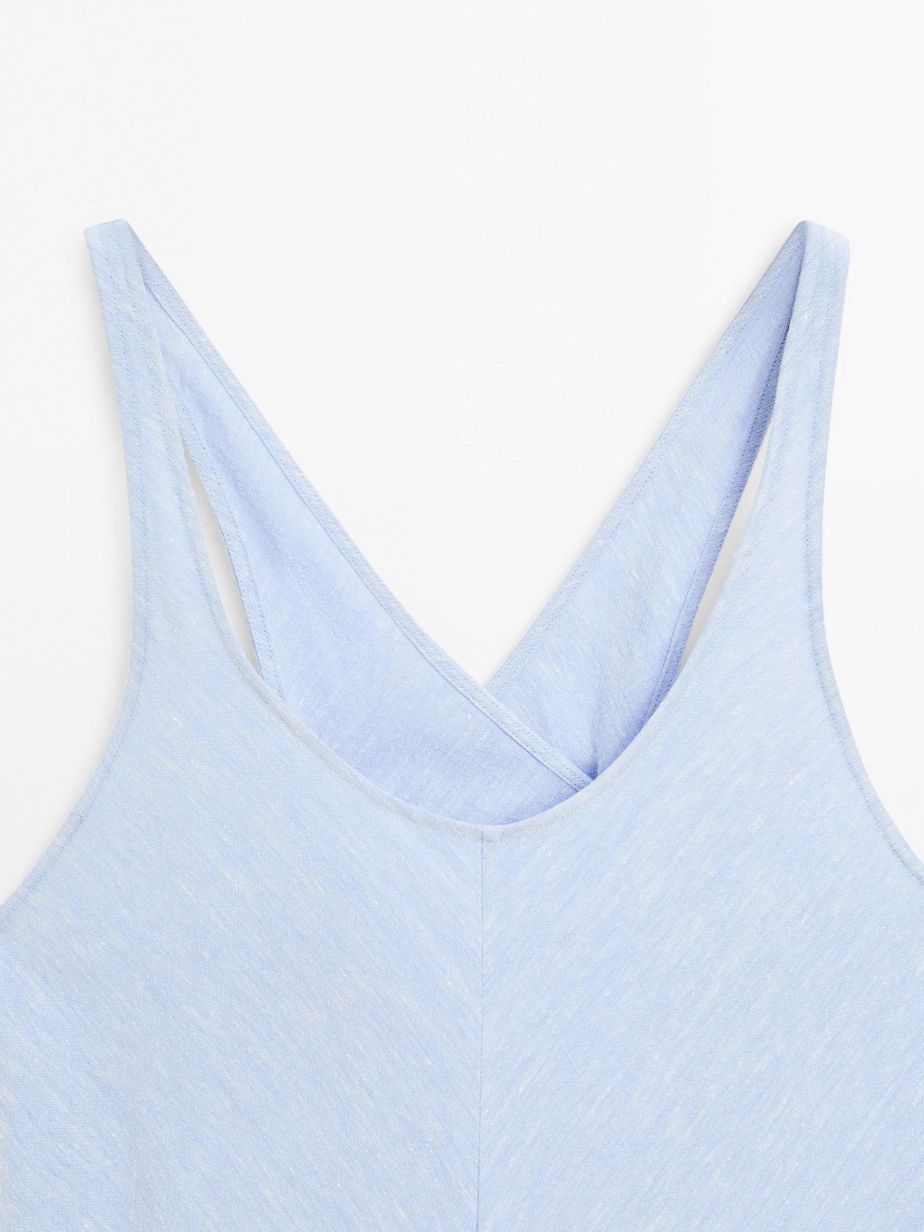 Long flowing dress with back detail Product Image