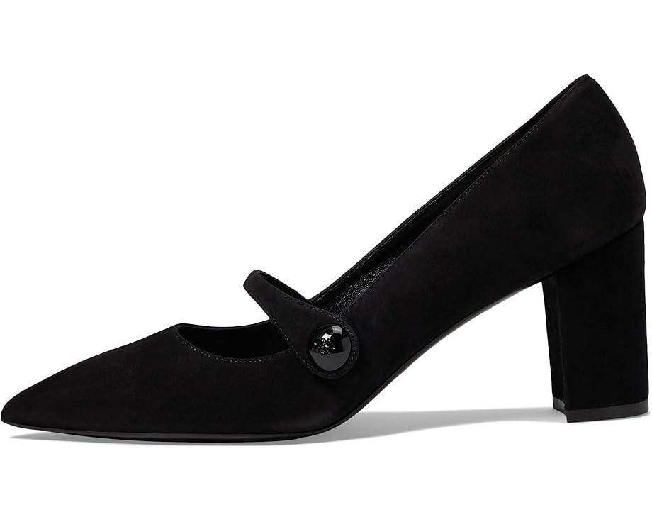 Lanette Suede Block-Heel Pumps Product Image