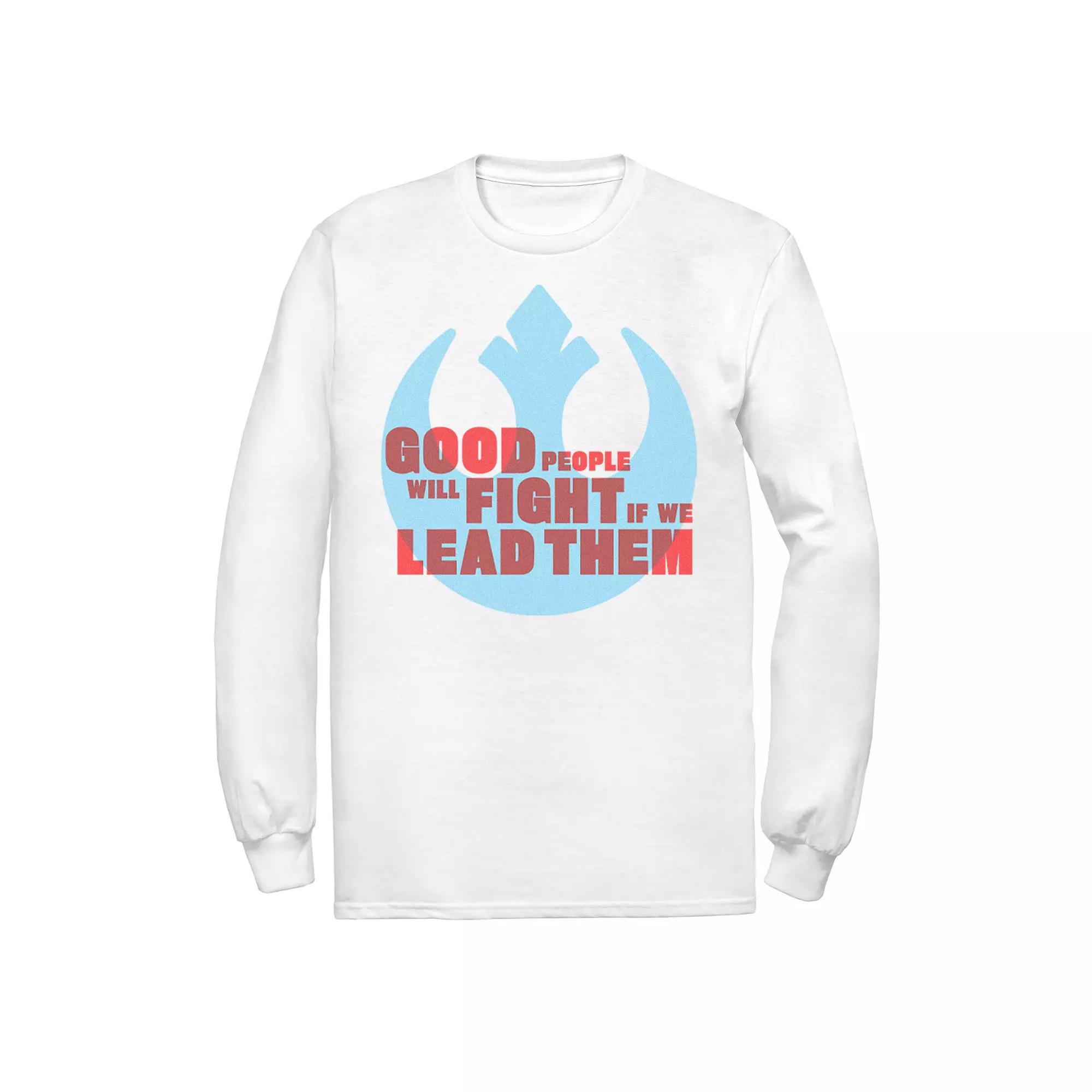 Men's Star Wars: The Rise Of Skywalker Good People Fight Rebel Tee,  Product Image