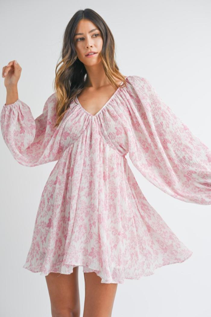 Dolman Slv Mini Dress Product Image