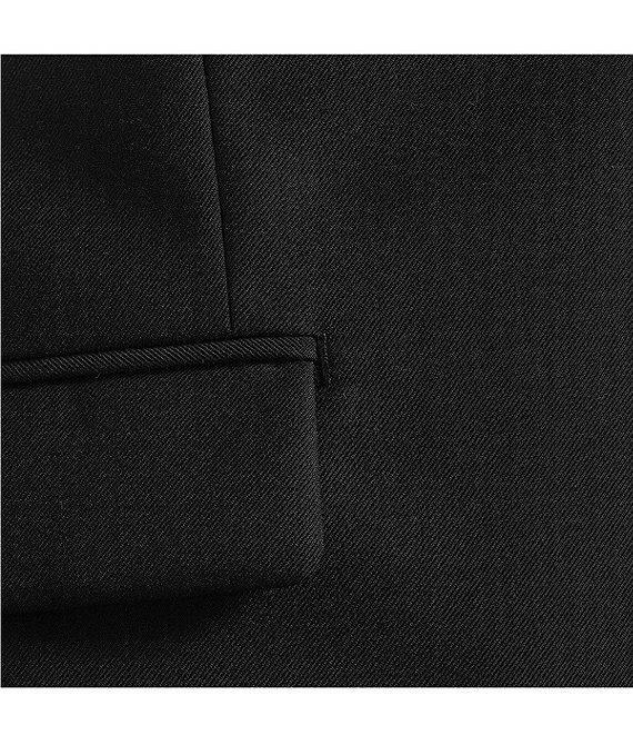 John Varvatos Bleecker Solid Black Slim Fit 2-Piece Suit Product Image