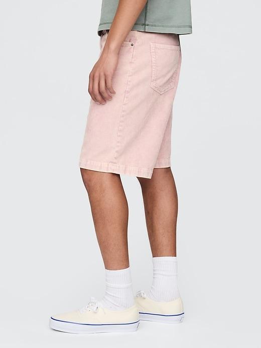 Washed Corduroy Shorts Product Image