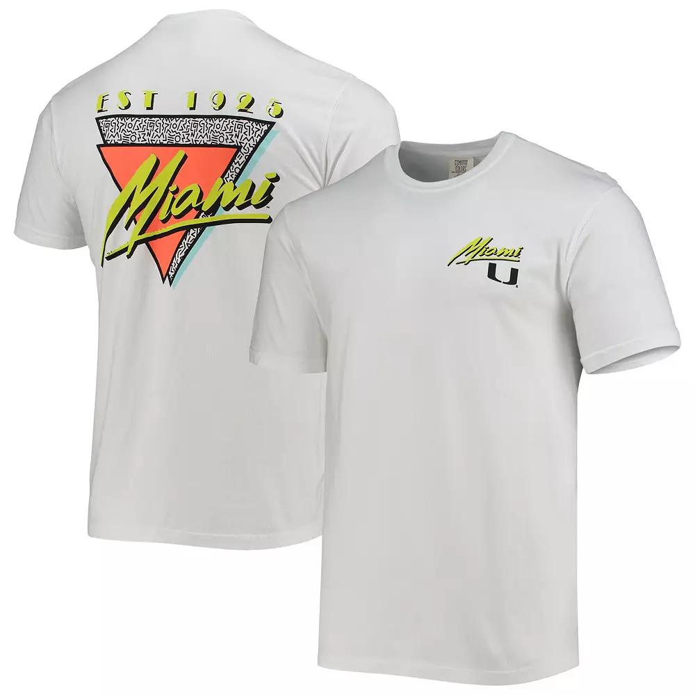Mens Miami Hurricanes Miami Vice Est. Comfort Color T-Shirt Product Image