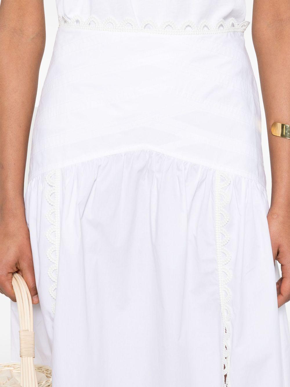 poplin midi skirt Product Image