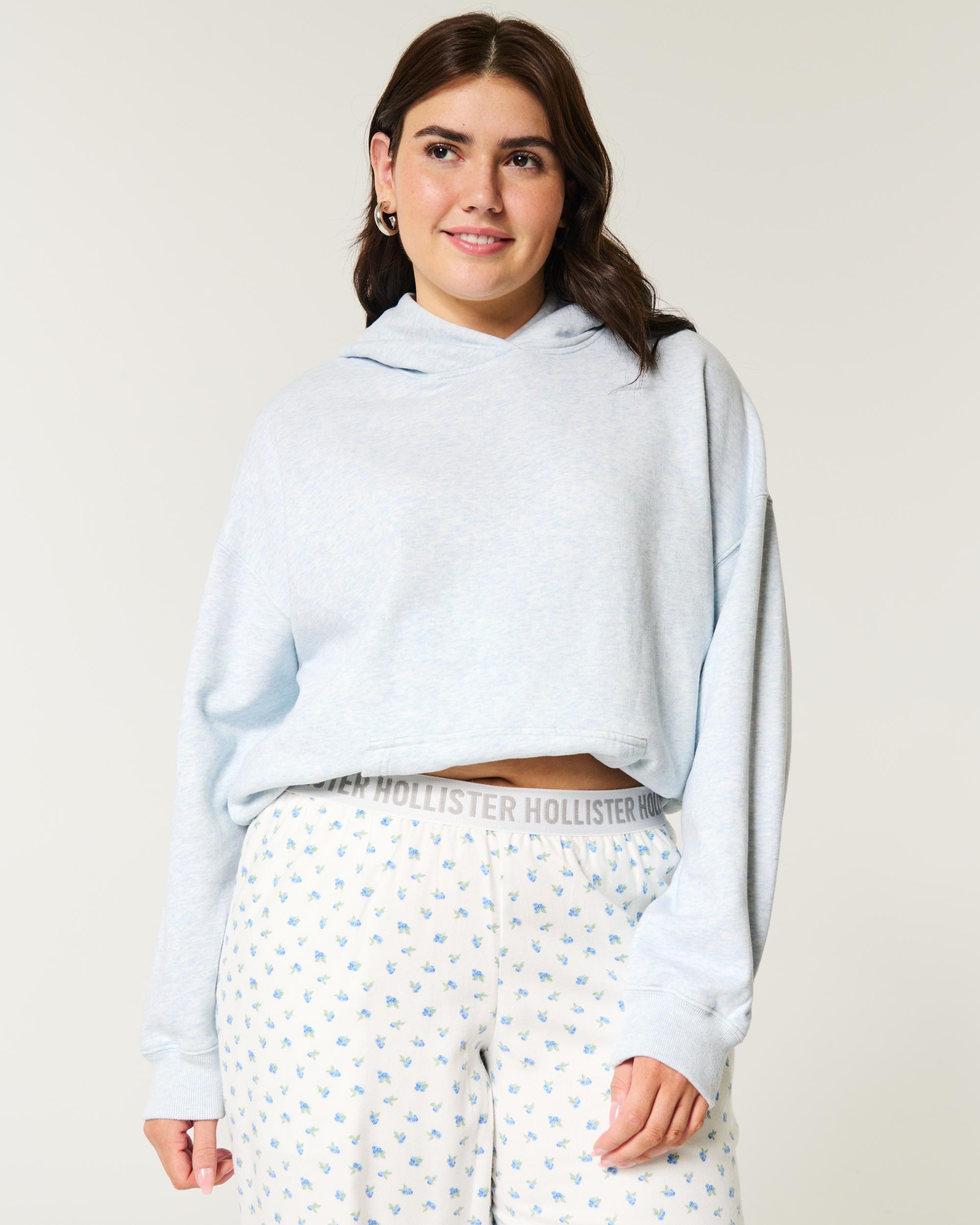 Hollister Feel Good Fleece Oversized Hoodie Product Image