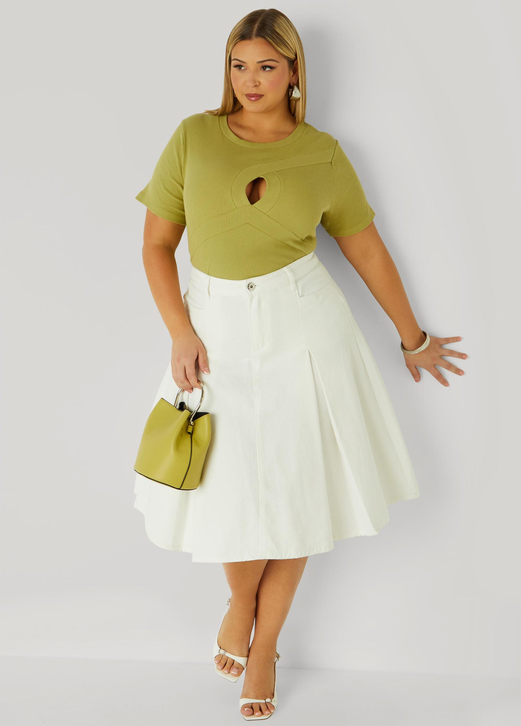 Cutout Ribbed Top Product Image