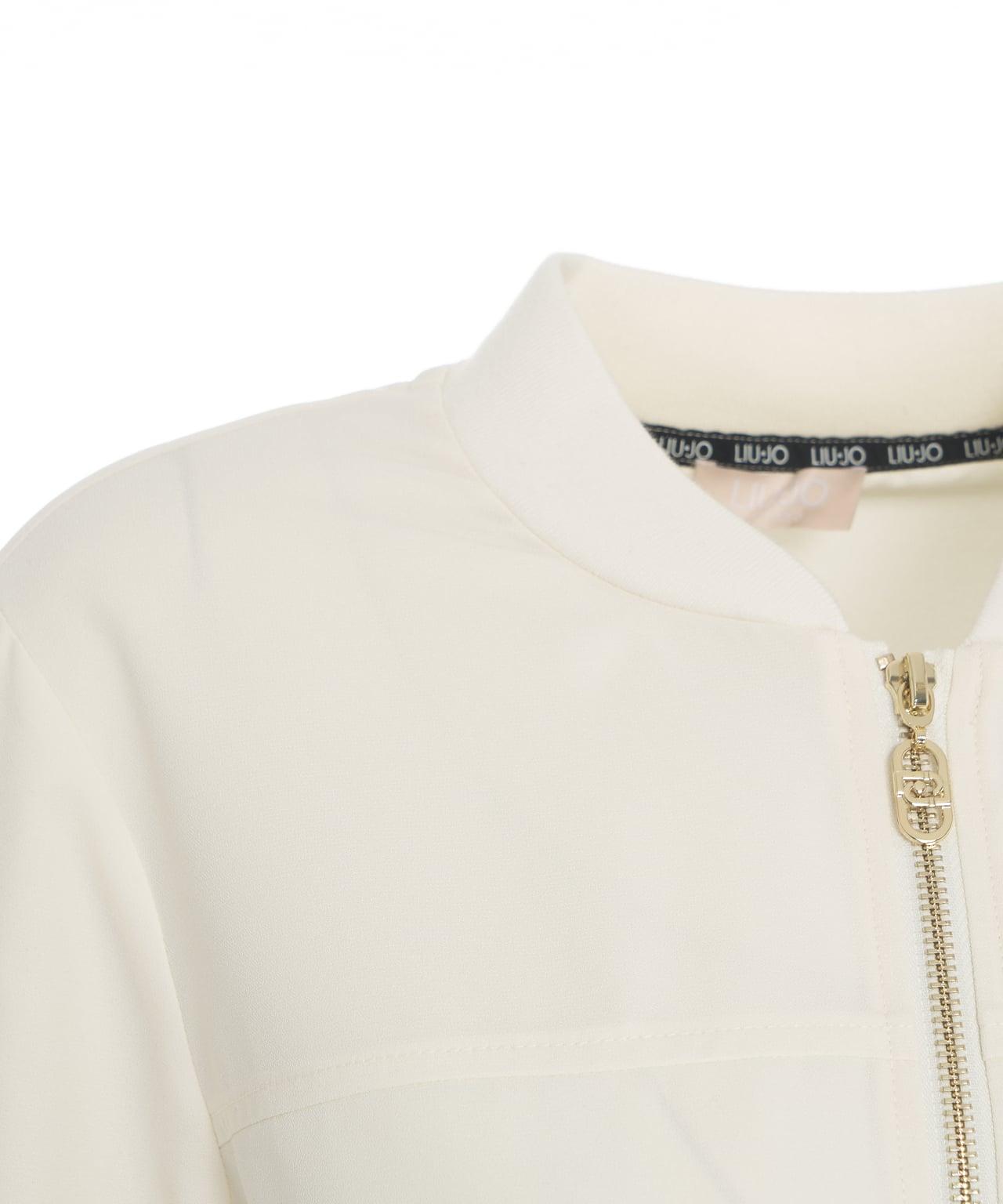 Bomber jacket with sequins Product Image