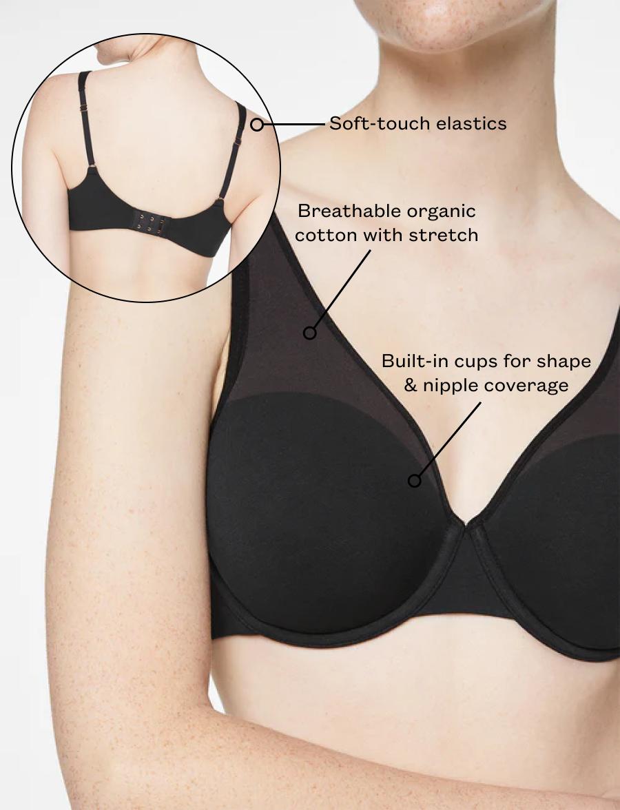 Organic Cloud Cotton Perfect Coverage Bra Product Image