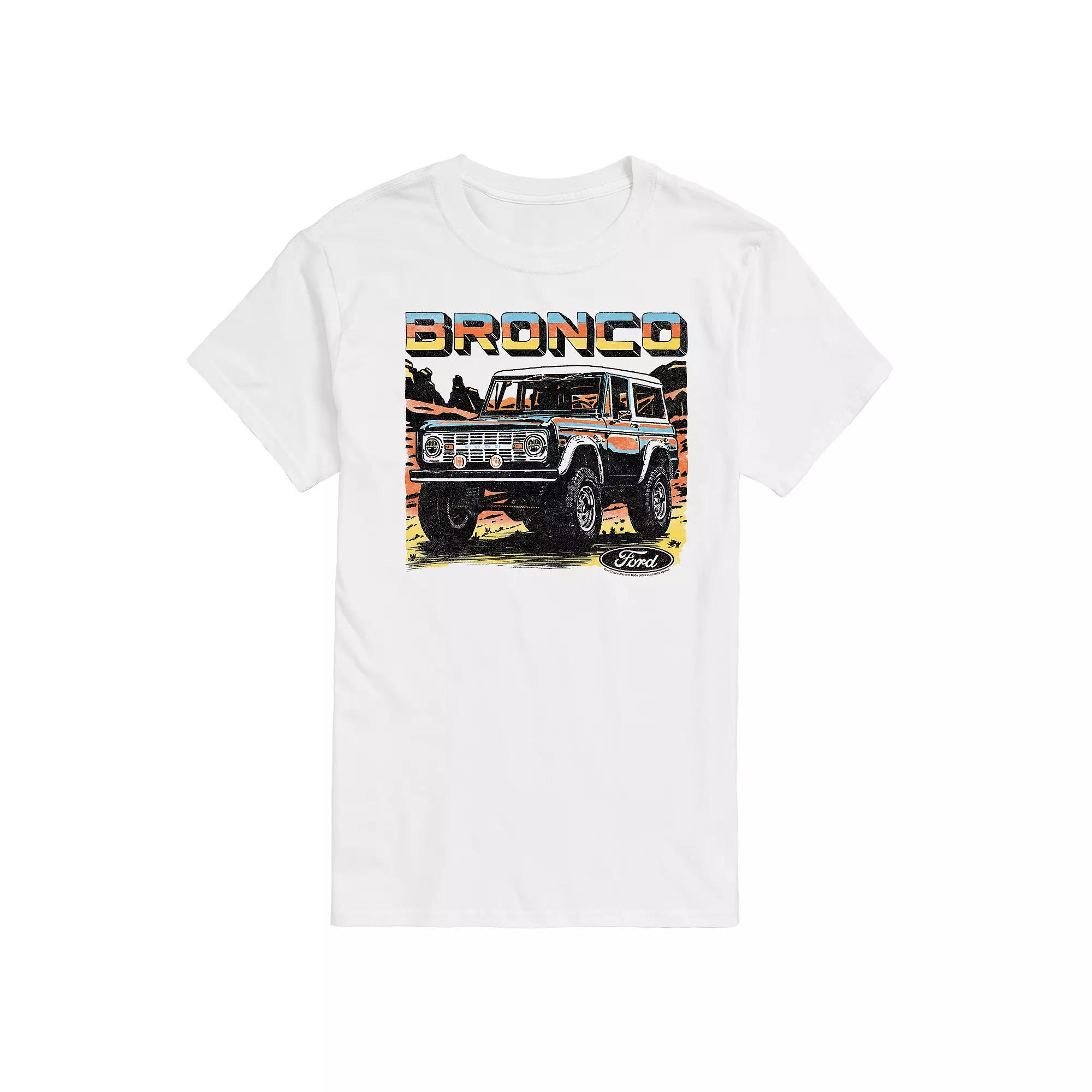 Big & Tall Ford Bronco Desert Graphic Tee, Men's,  Product Image