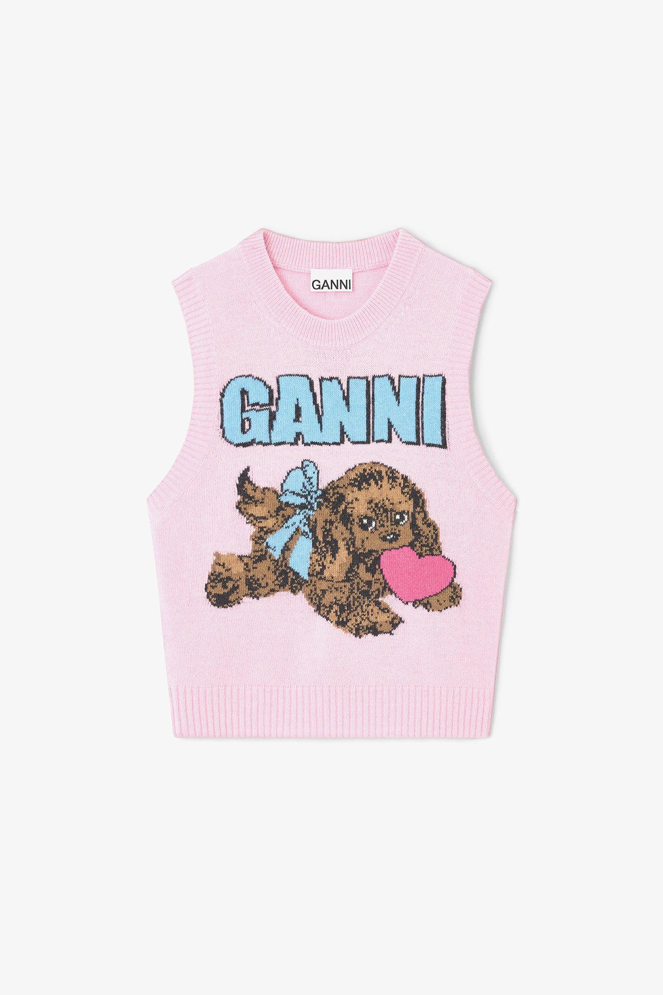 Pink Puppy Wool Vest Product Image