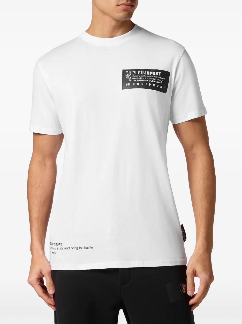 logo-print cotton T-shirt Product Image